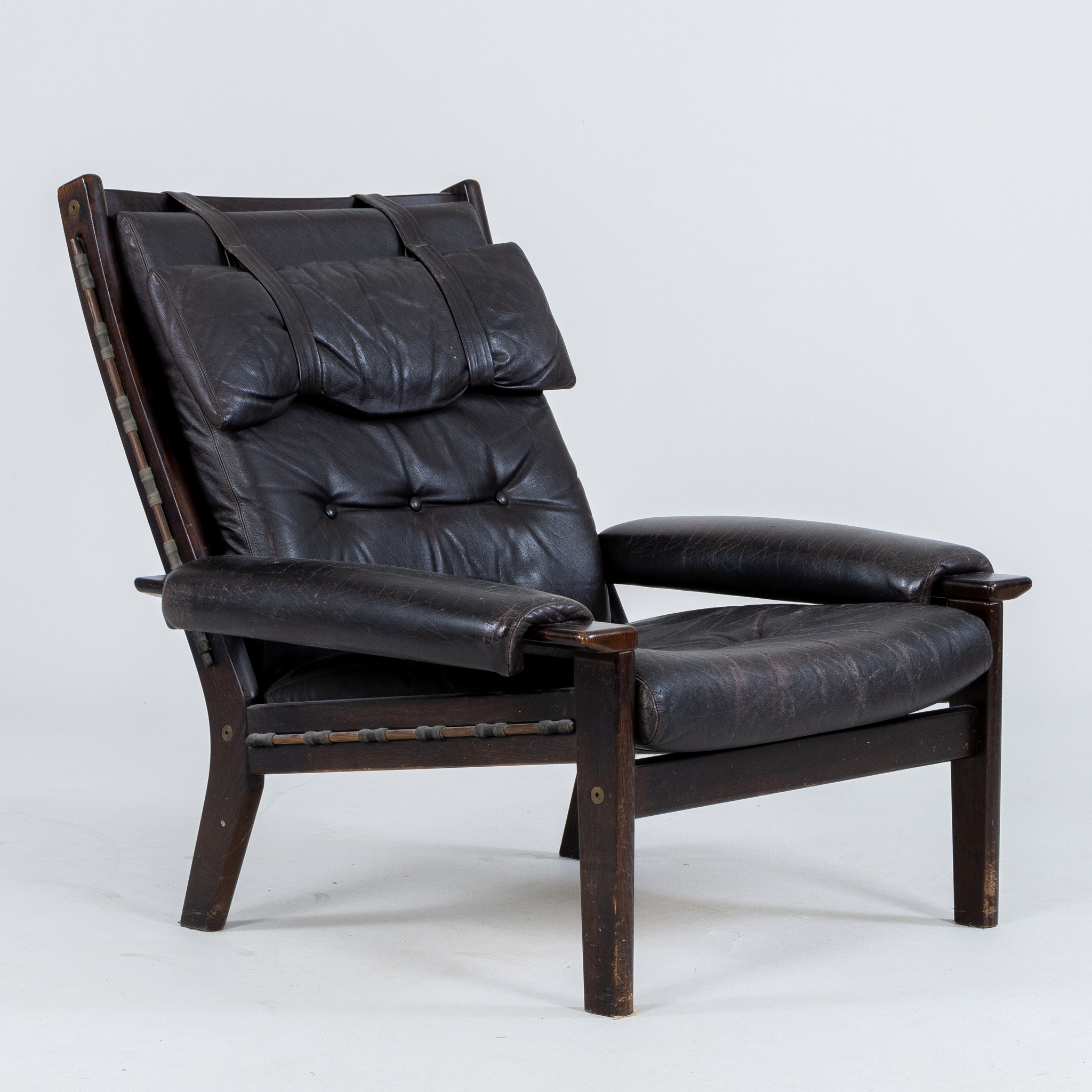 SILLÓN, probablemente "Amigo", Ekornes, Noruega, años 70