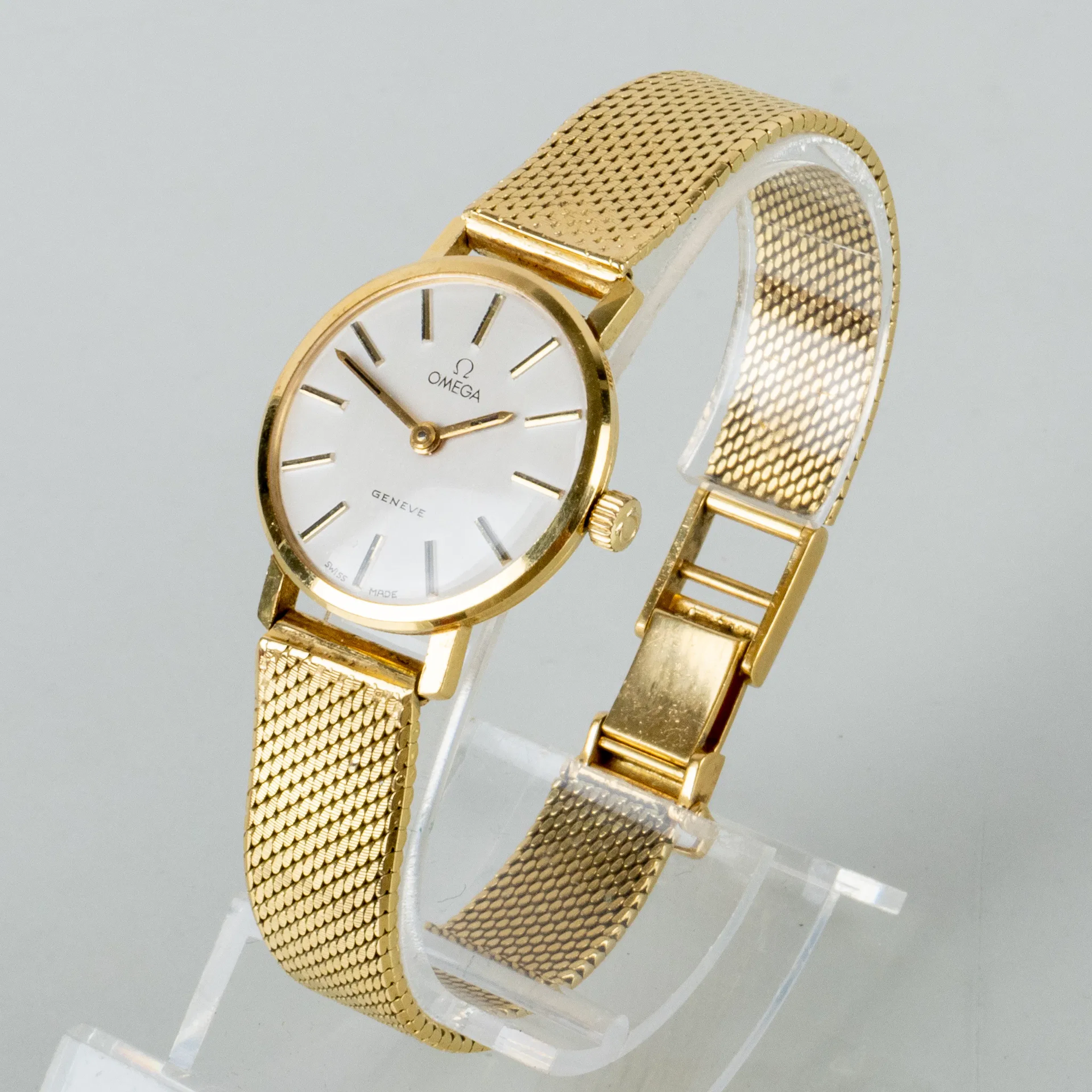 OMEGA, reloj de mujer, oro 18 quilates, segunda mitad del siglo XX