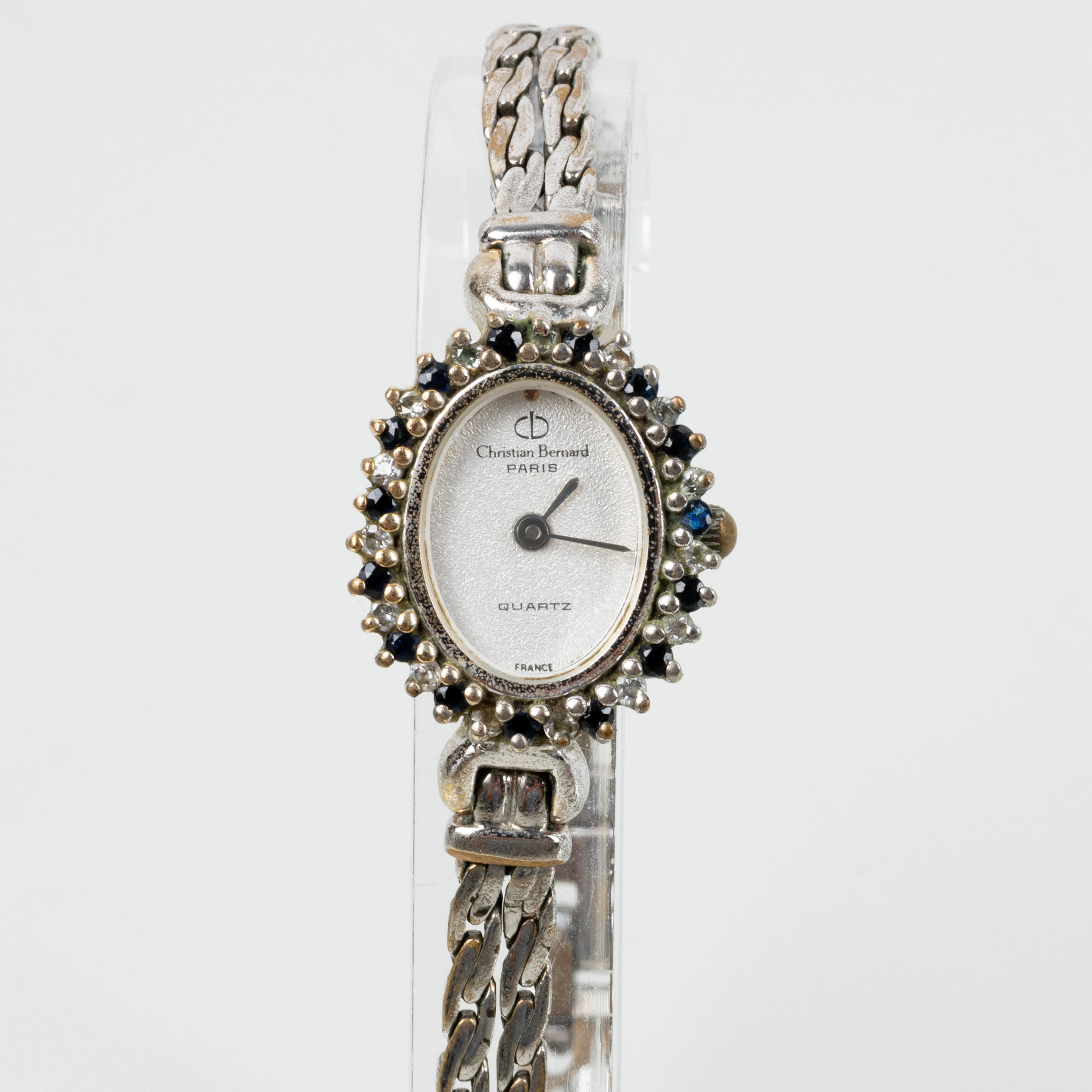 RELOJ DE PULSERA PARA MUJER, ACERO, Christian Bernard, París, finales de 1900