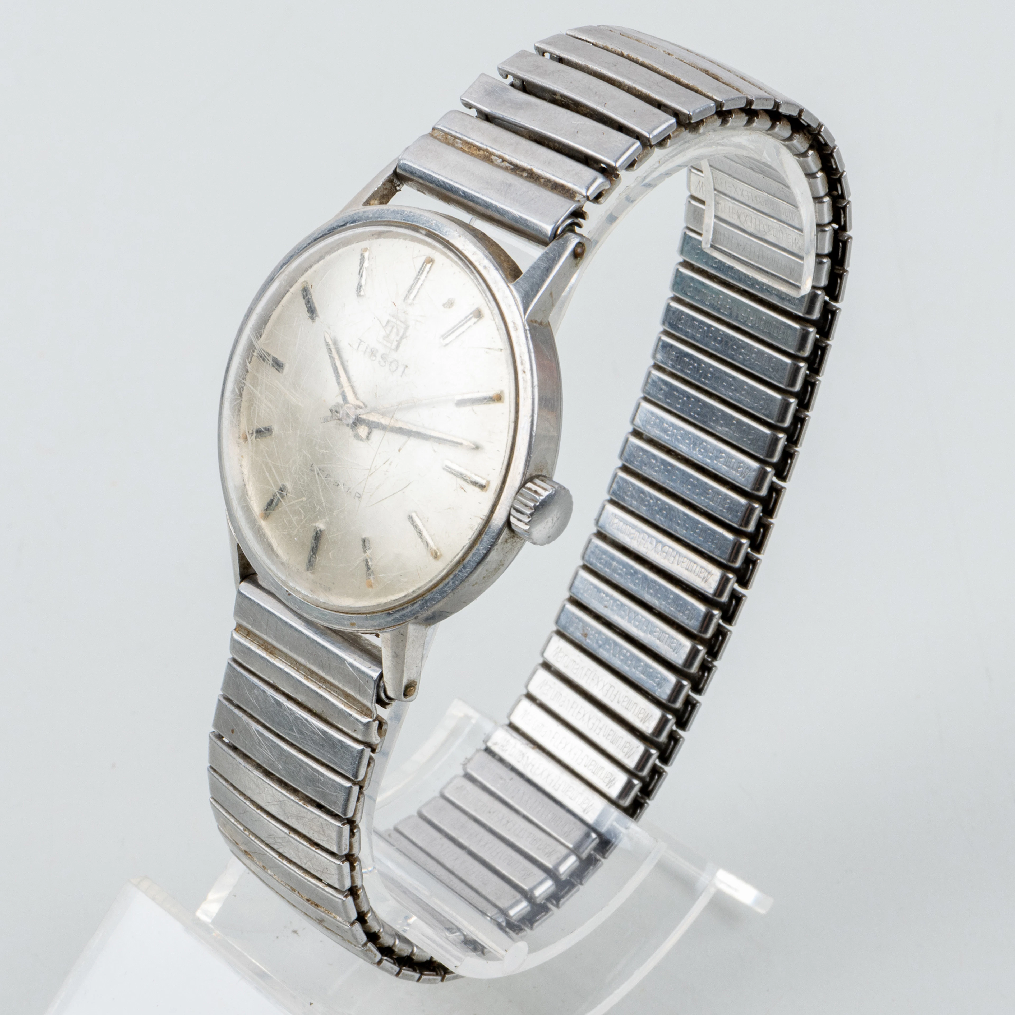 TISSOT, un reloj de pulsera de acero, Seastar, segunda mitad del siglo XX
