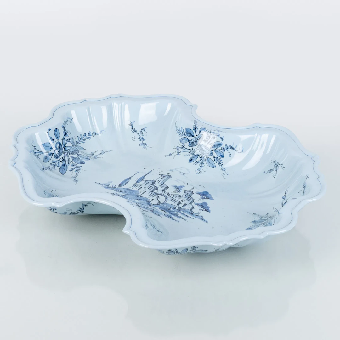 BOWL, flintware, Cantagalli, Florence, Italy, 20th century