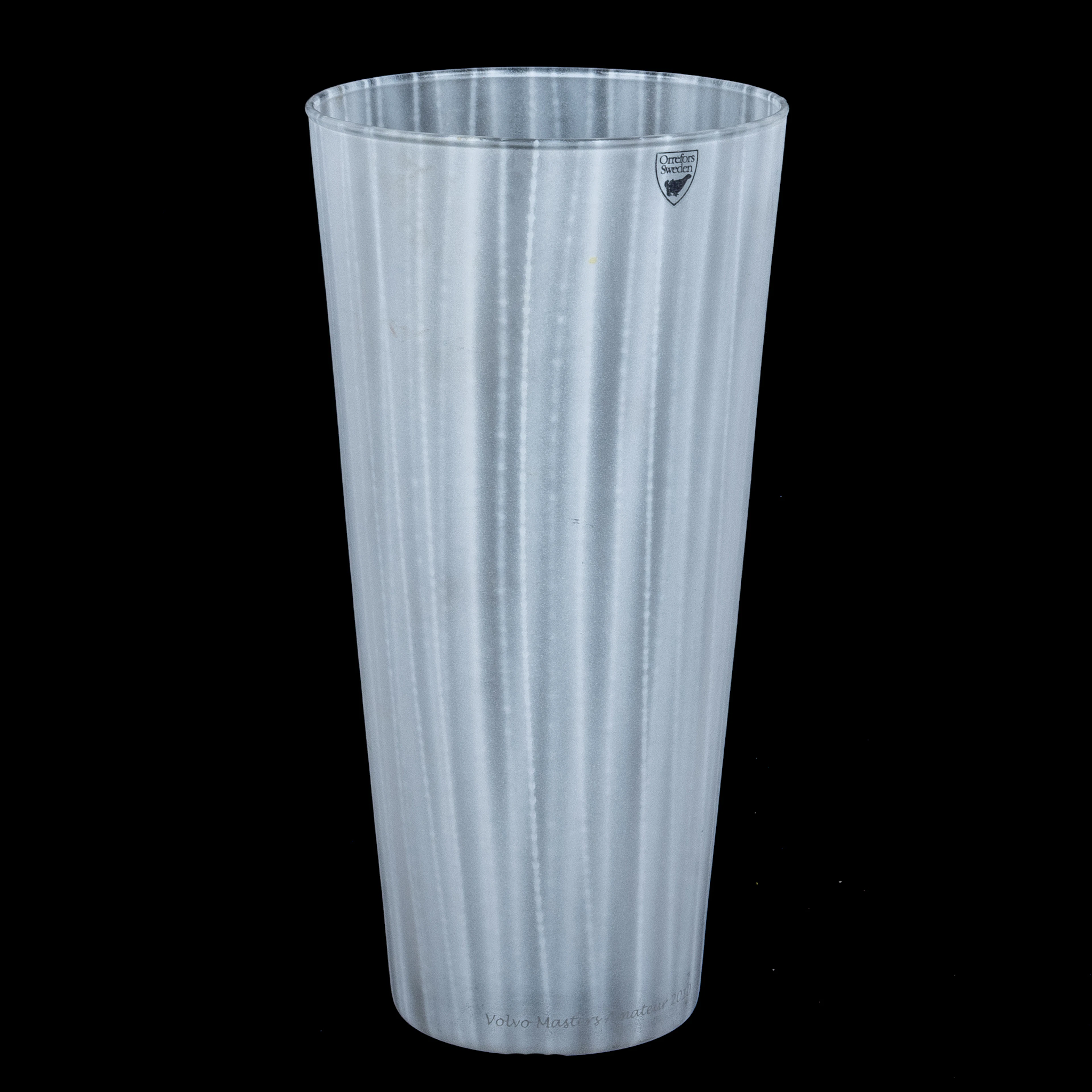 VAS, frostad glas, möjligen Ingegerd Råman, Orrefors