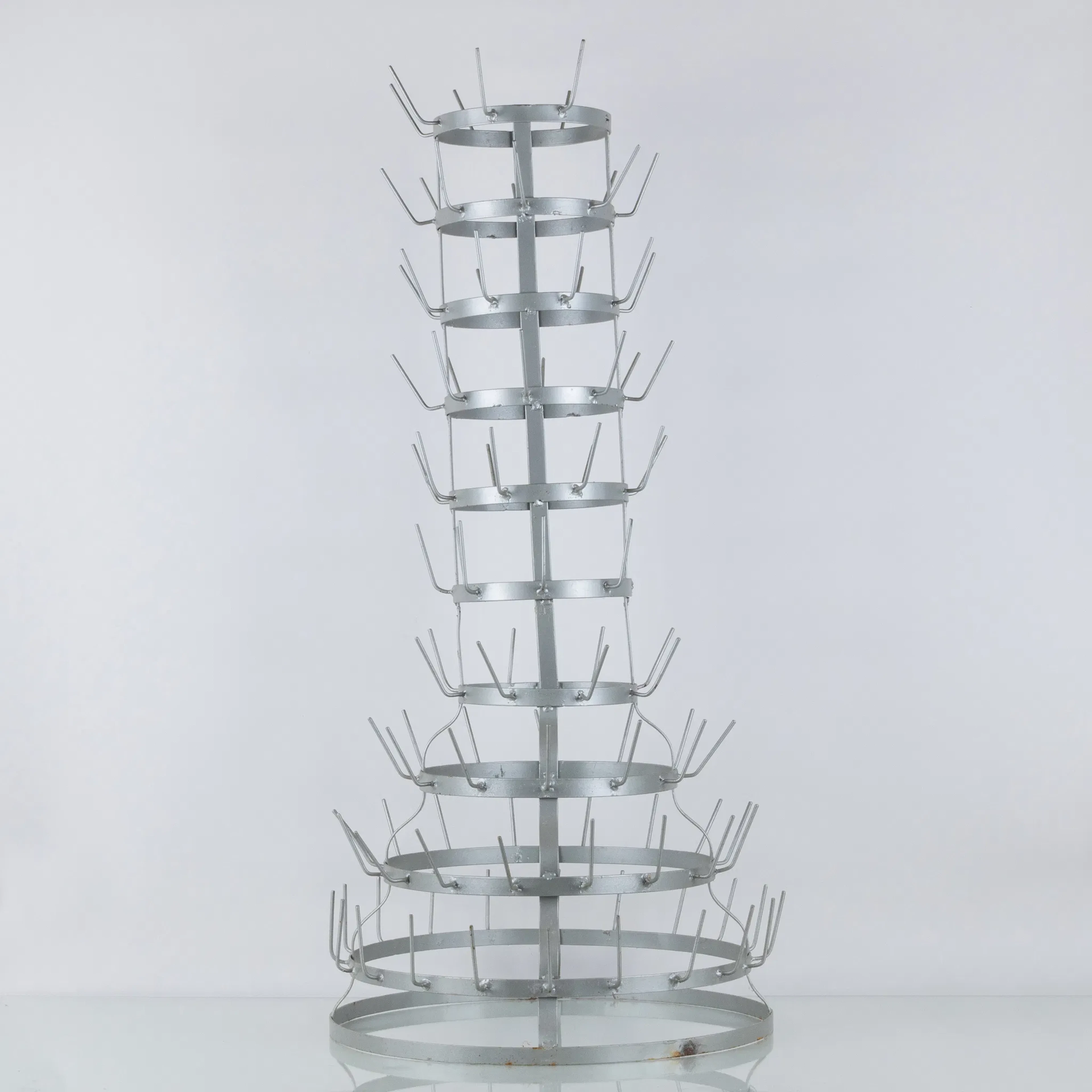 BOTTLE RACK, metal, 1900s
