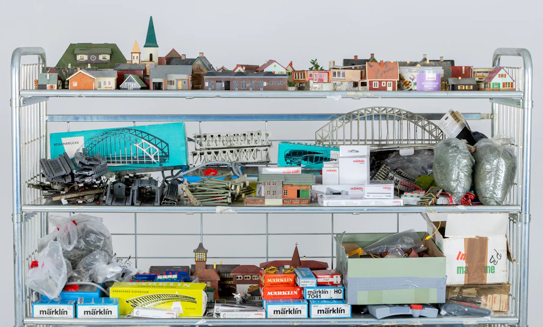 MÄRKLIN, colección más amplia de accesorios ferroviarios