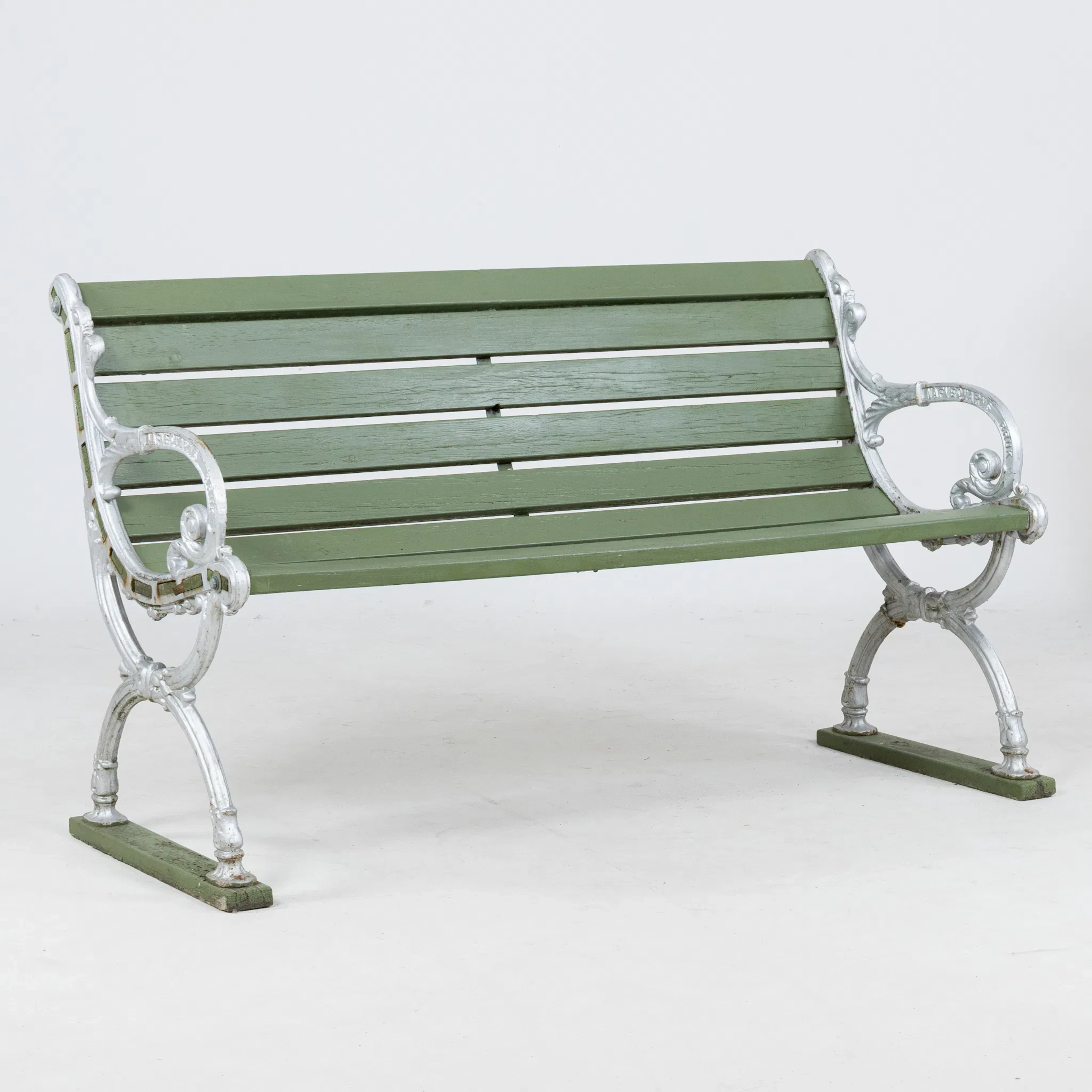 PARK SOFA, hierro fundido, Näfveqvarns Bruk, principios del siglo XX