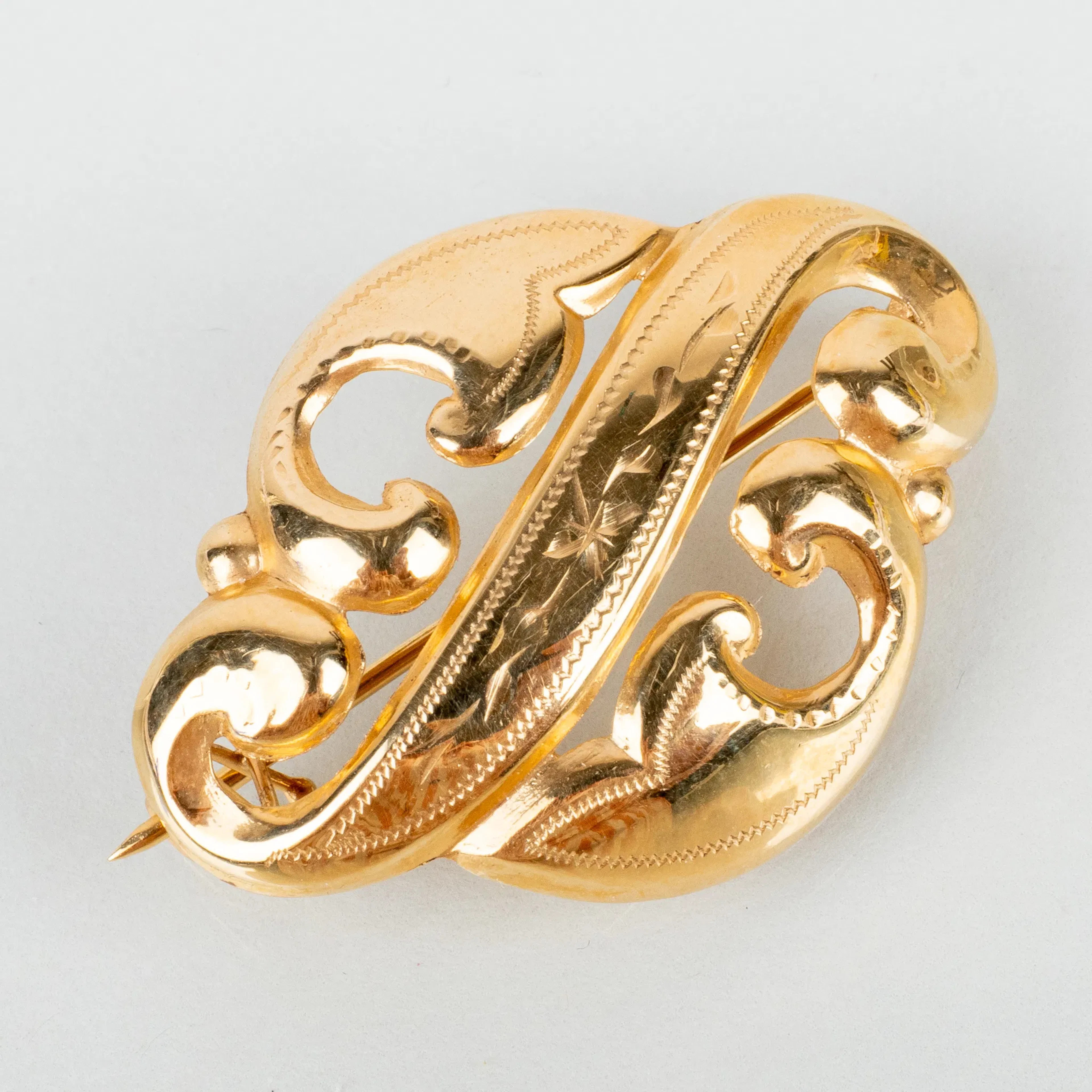 SPILLA, oro 18k, francobolli svedesi GBH 1959