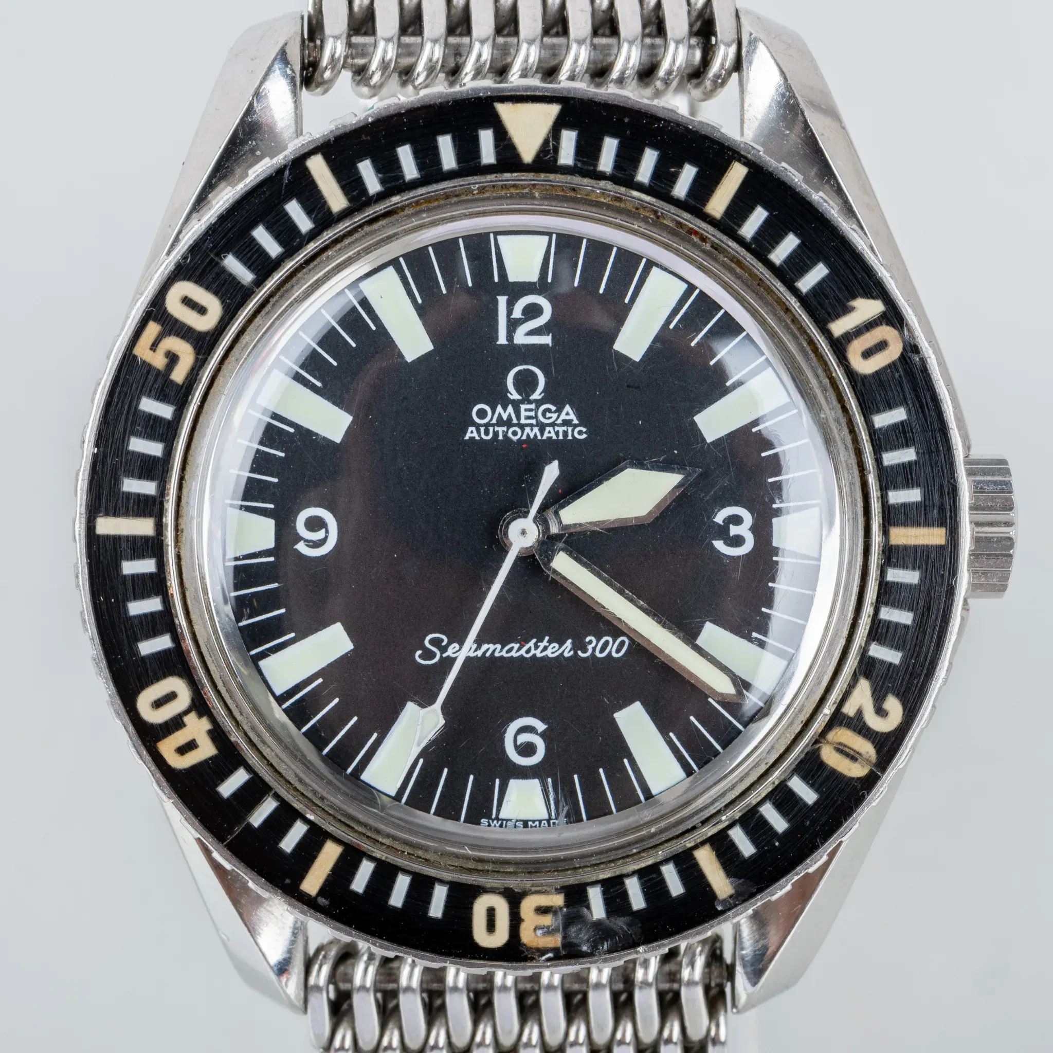 OMEGA, men's wristwatch, Seamaster 300, steel, 1965