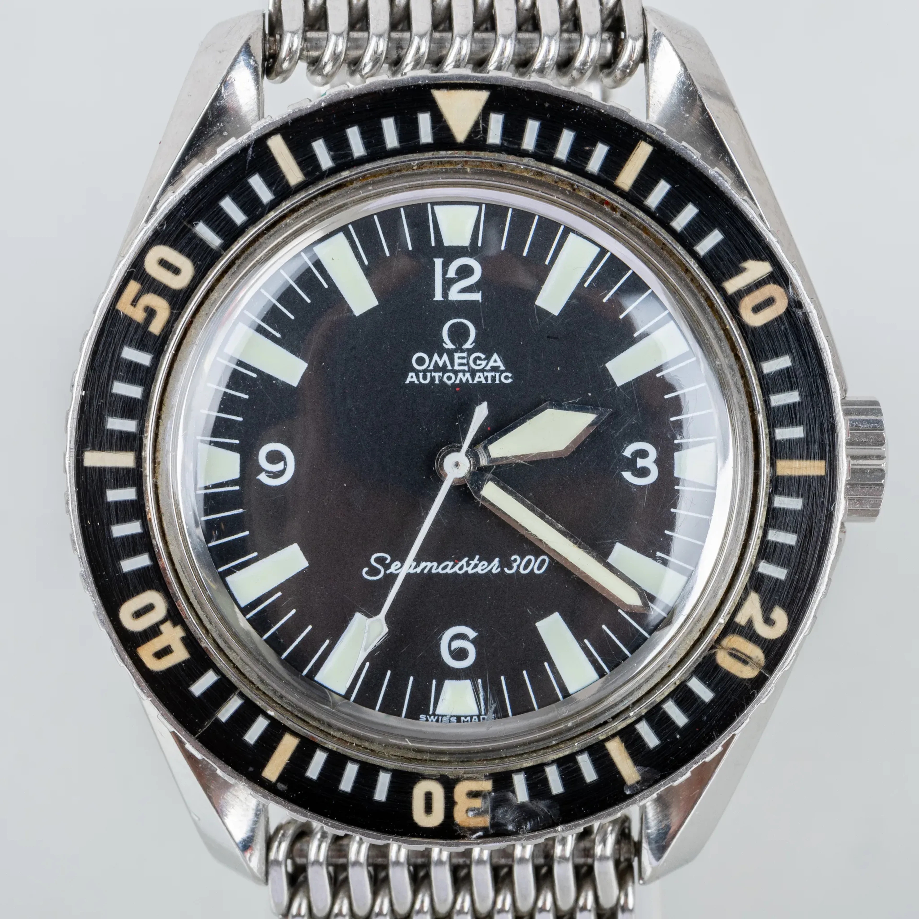 OMEGA, orologio da polso da uomo, Seamaster 300, acciaio, 1965