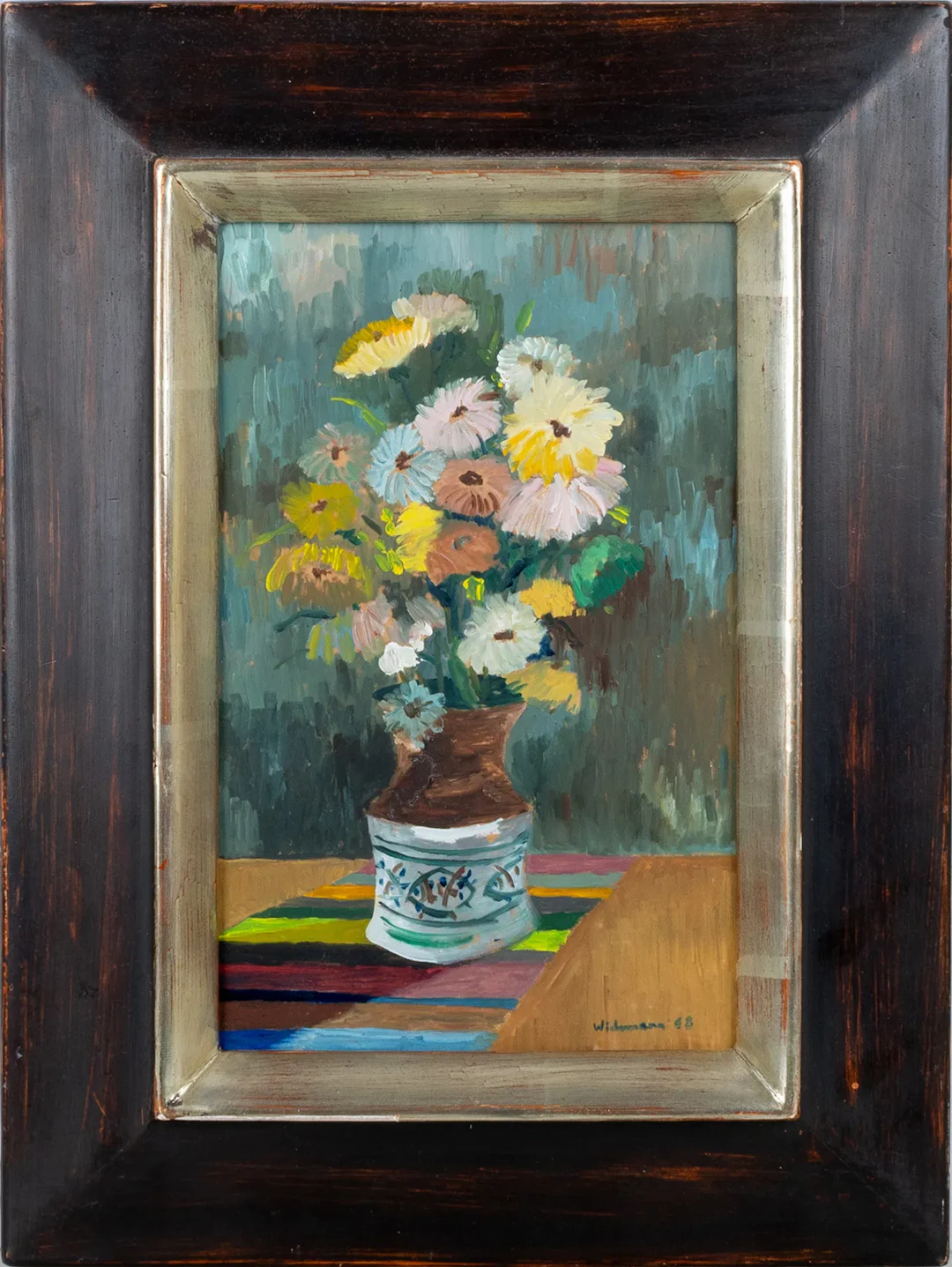 HARRY WICHMANN (1916-1993), óleo sobre tabla, firmado y fechado -68