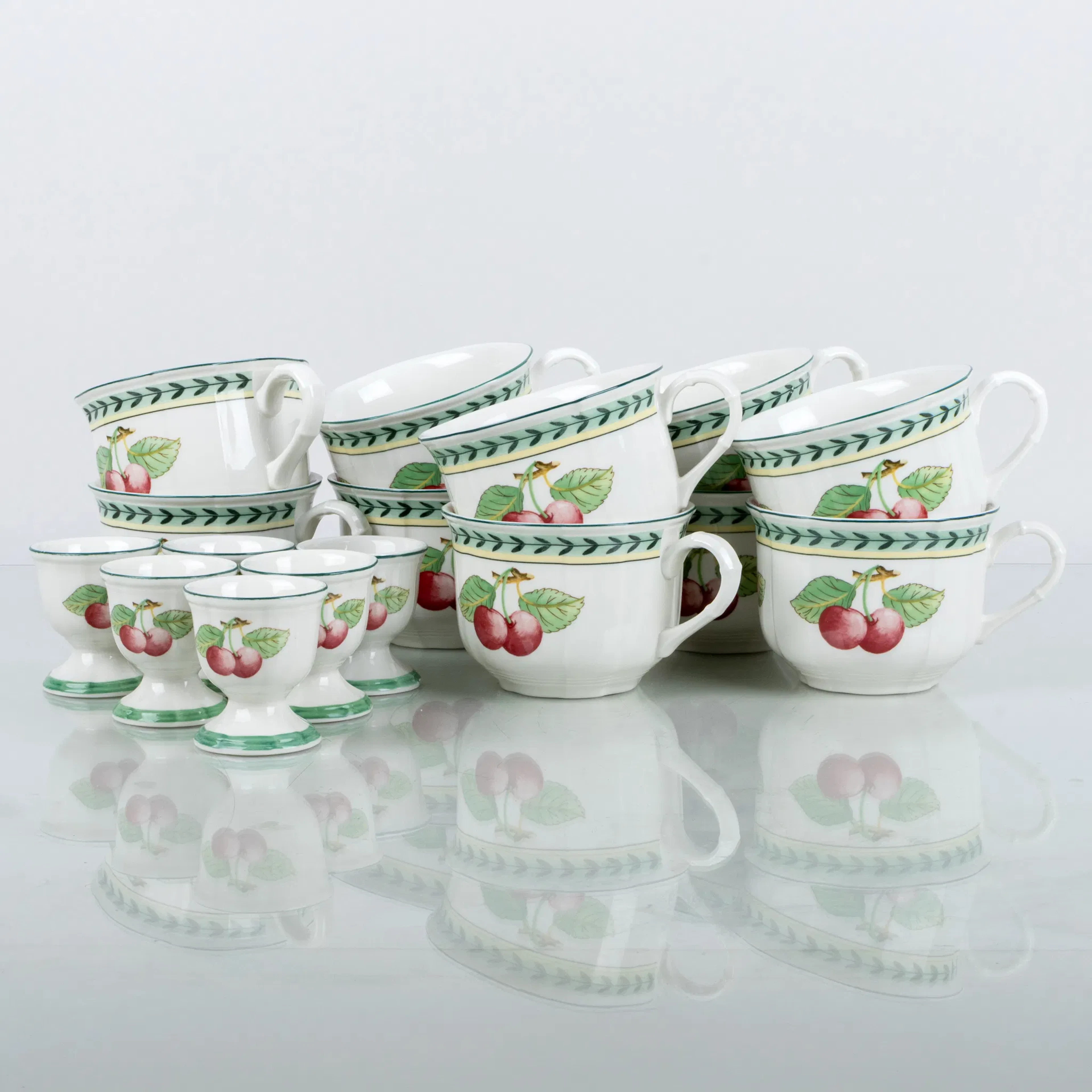 SERVISPORSLIN, 16 del, porslin, "French Garden Fleurence", Villeroy & Boch
