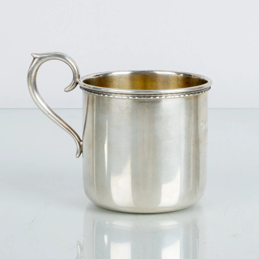 MUG, plata, CG Hallberg 1946, peso aprox. 123 g