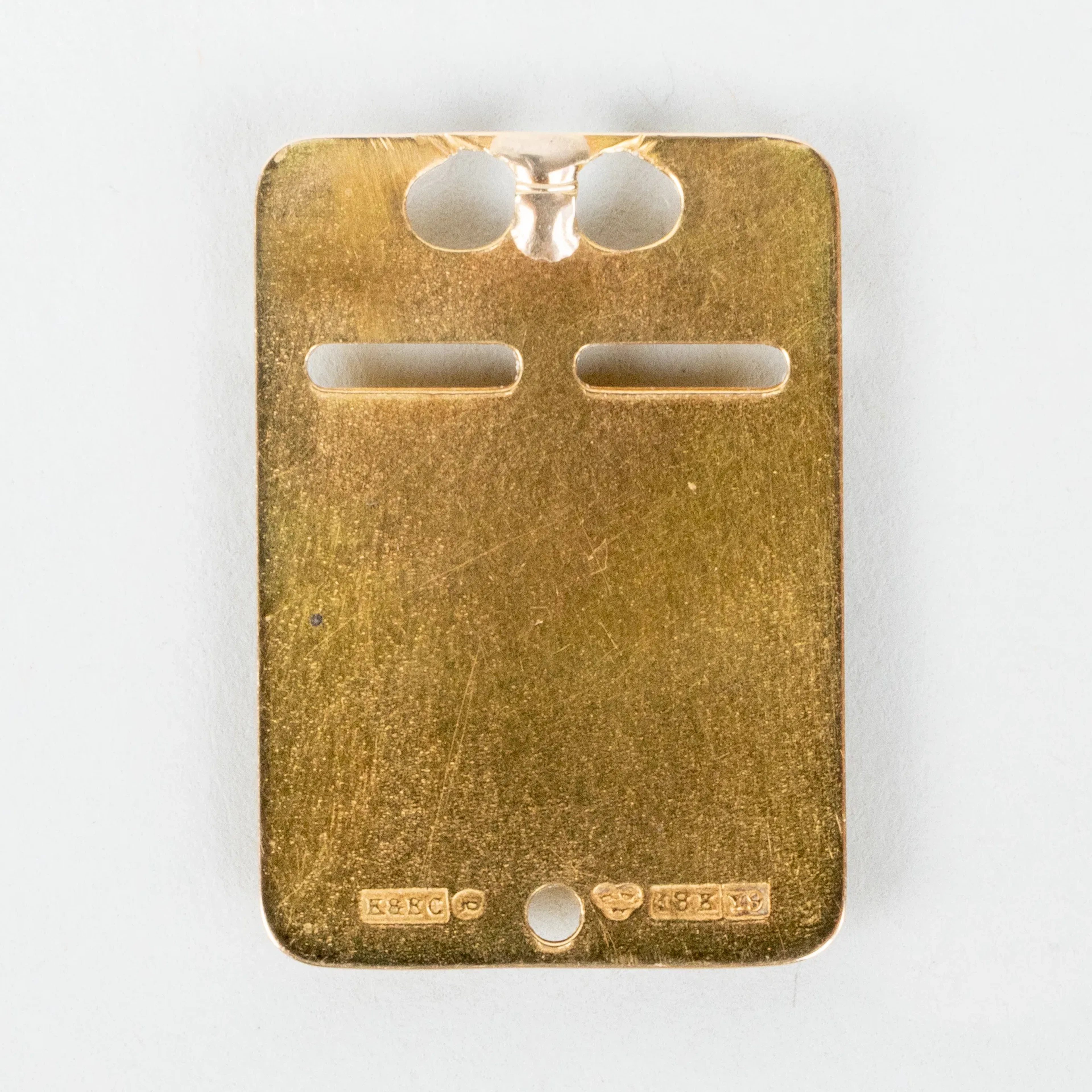 ANHÄNGER, 18 Karat Gold, ID-Anhänger