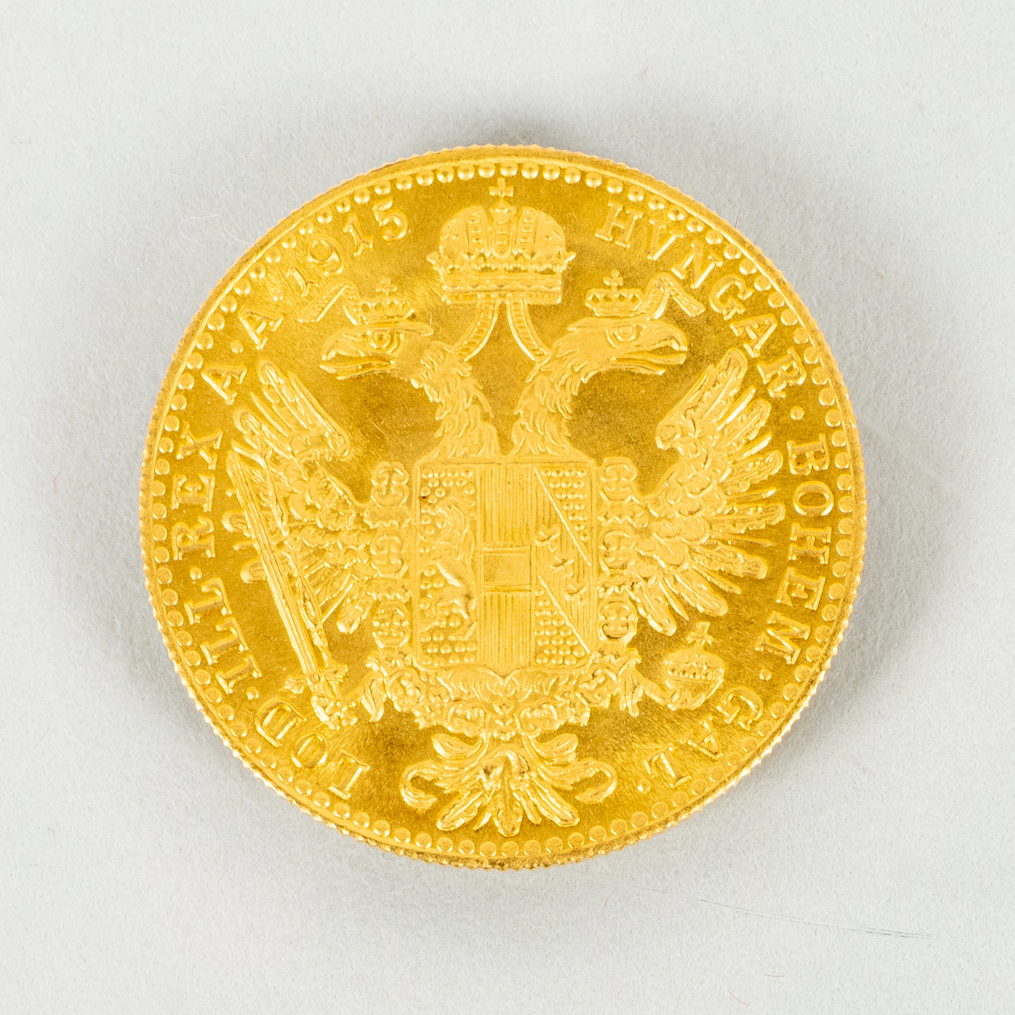 MÜNZEN, 1 Dukat, Franz Josef I., Österreich-Ungarn, 1915, mindestens 21,6k