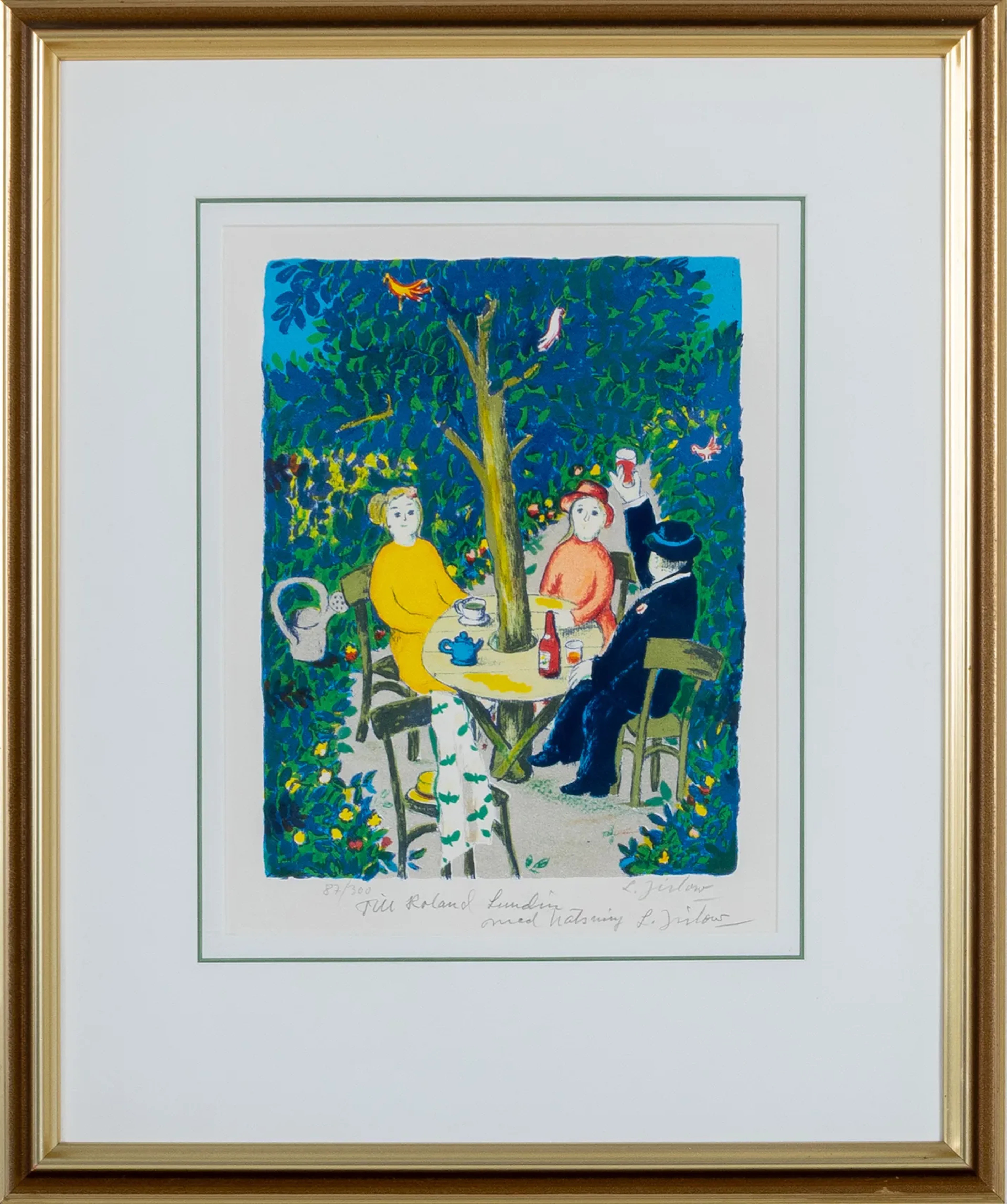 LENNART JIRLOW (1936-2020), färglitografi, signerad och numrerad 87/300
