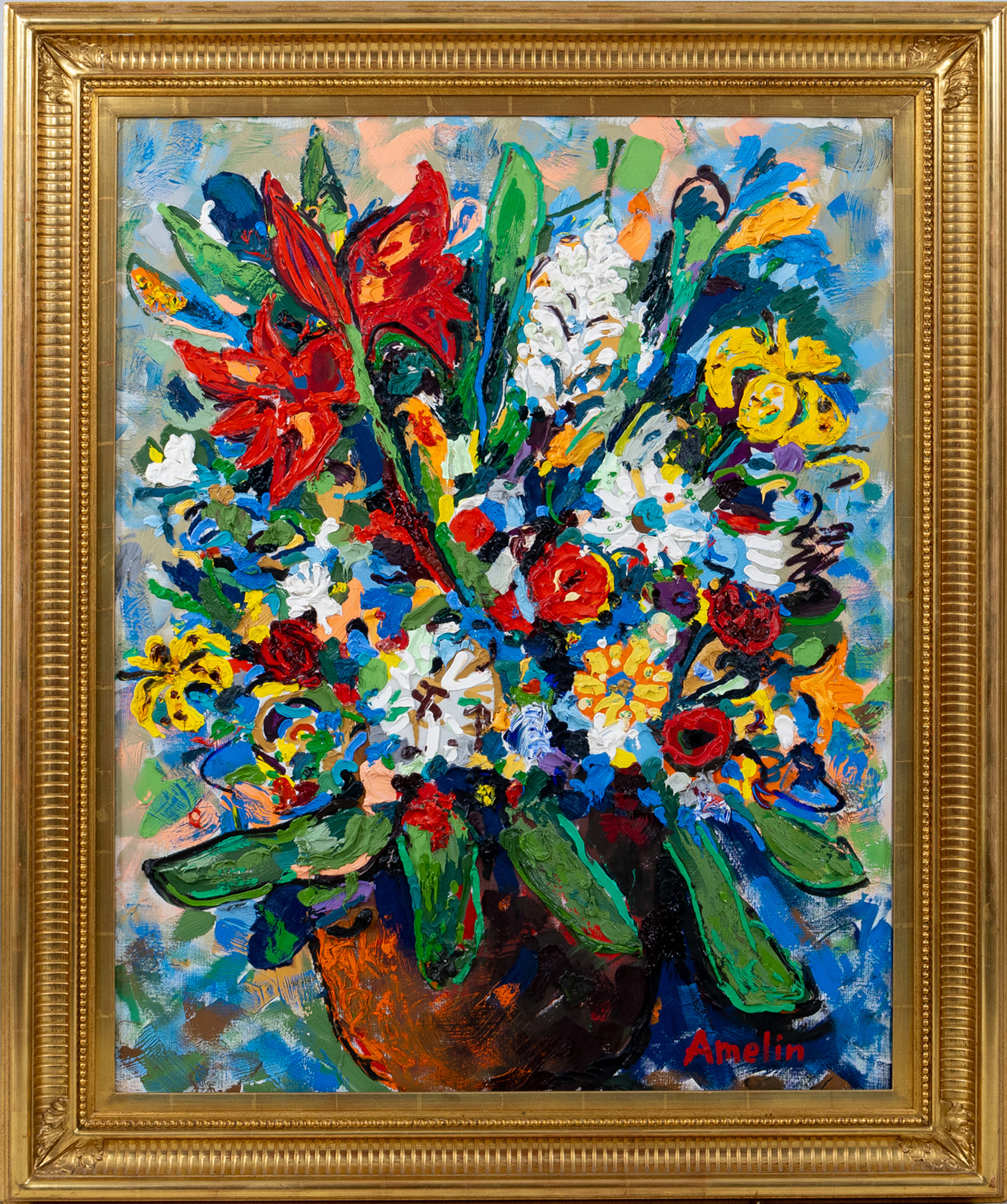 ALBIN AMELIN (1902-1975), oil on canvas, signed