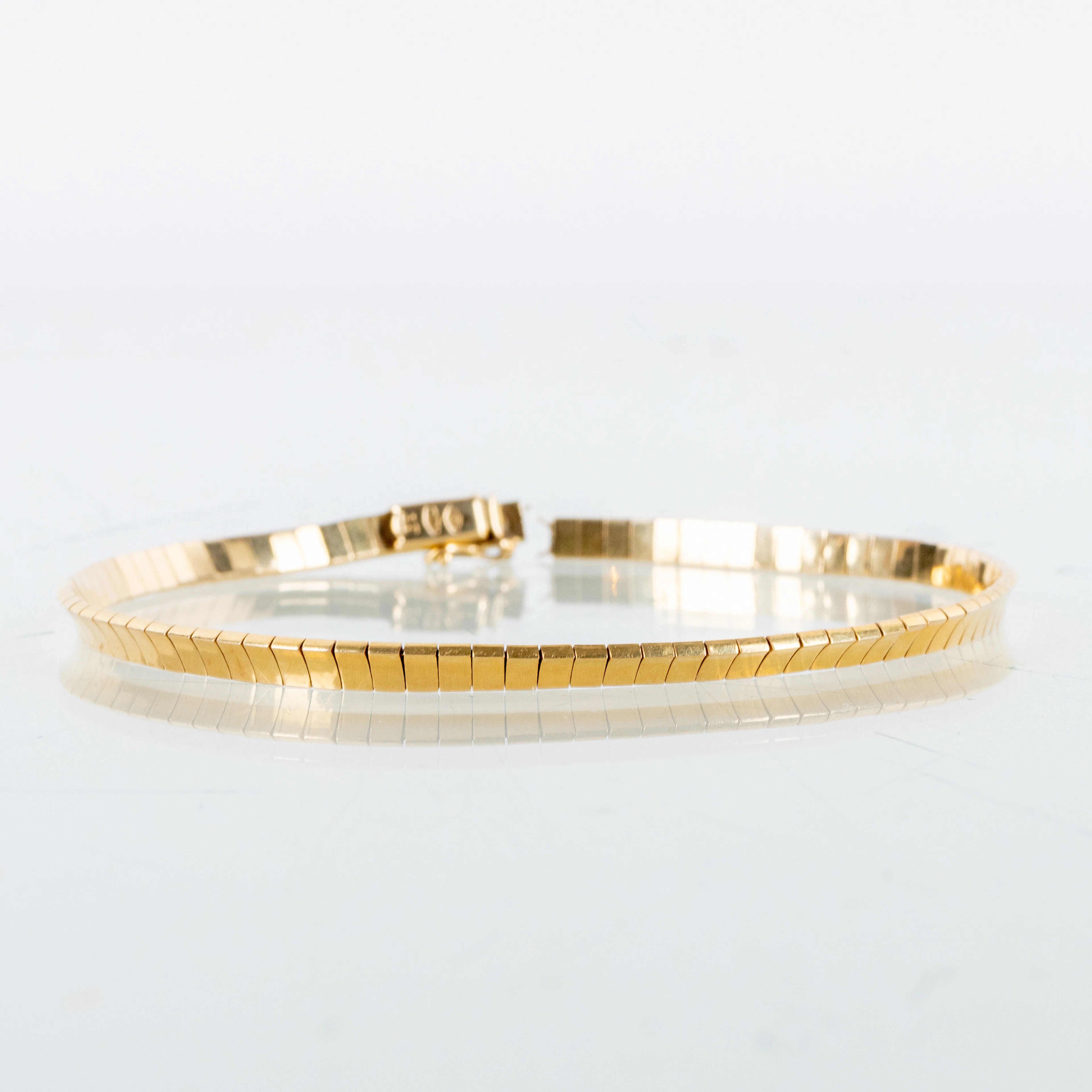 BRACCIALE, oro 18 carati, peso circa 10,2 g