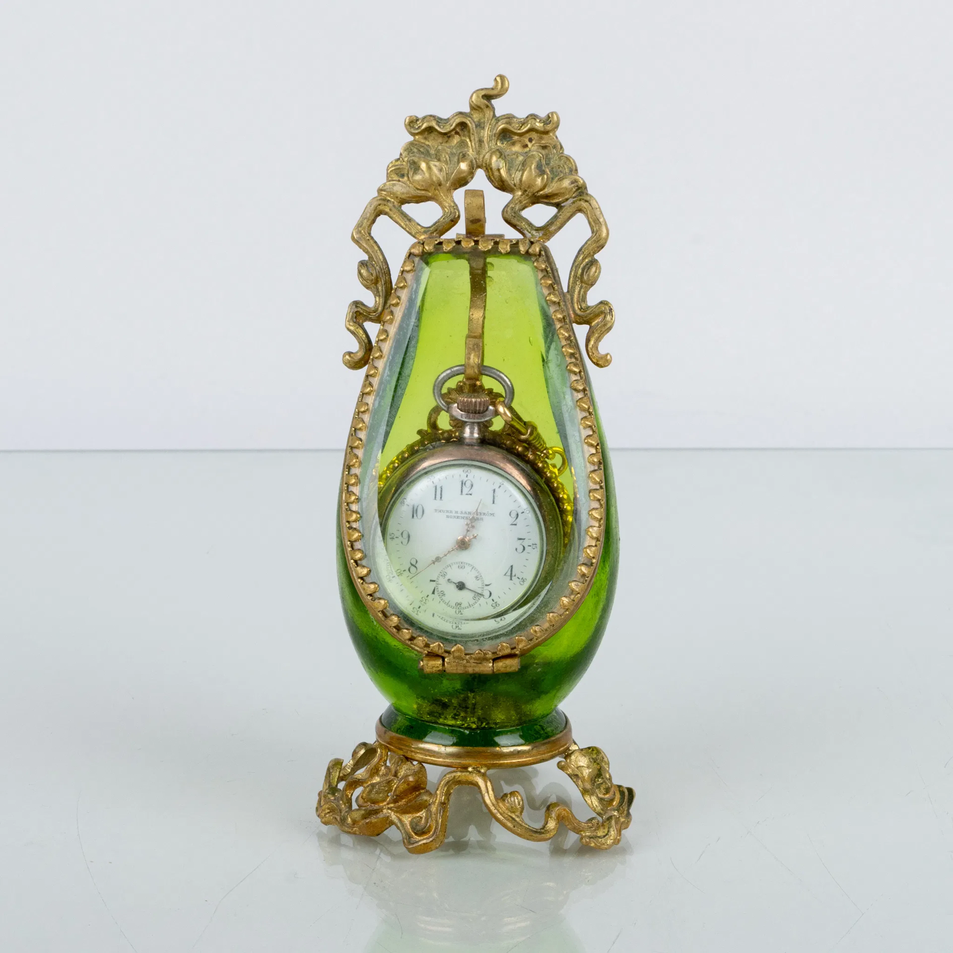 COMPLETI DA TASCA E OROLOGI DA TASCA, argento, vetro e metallo, la prima metà del XX secolo