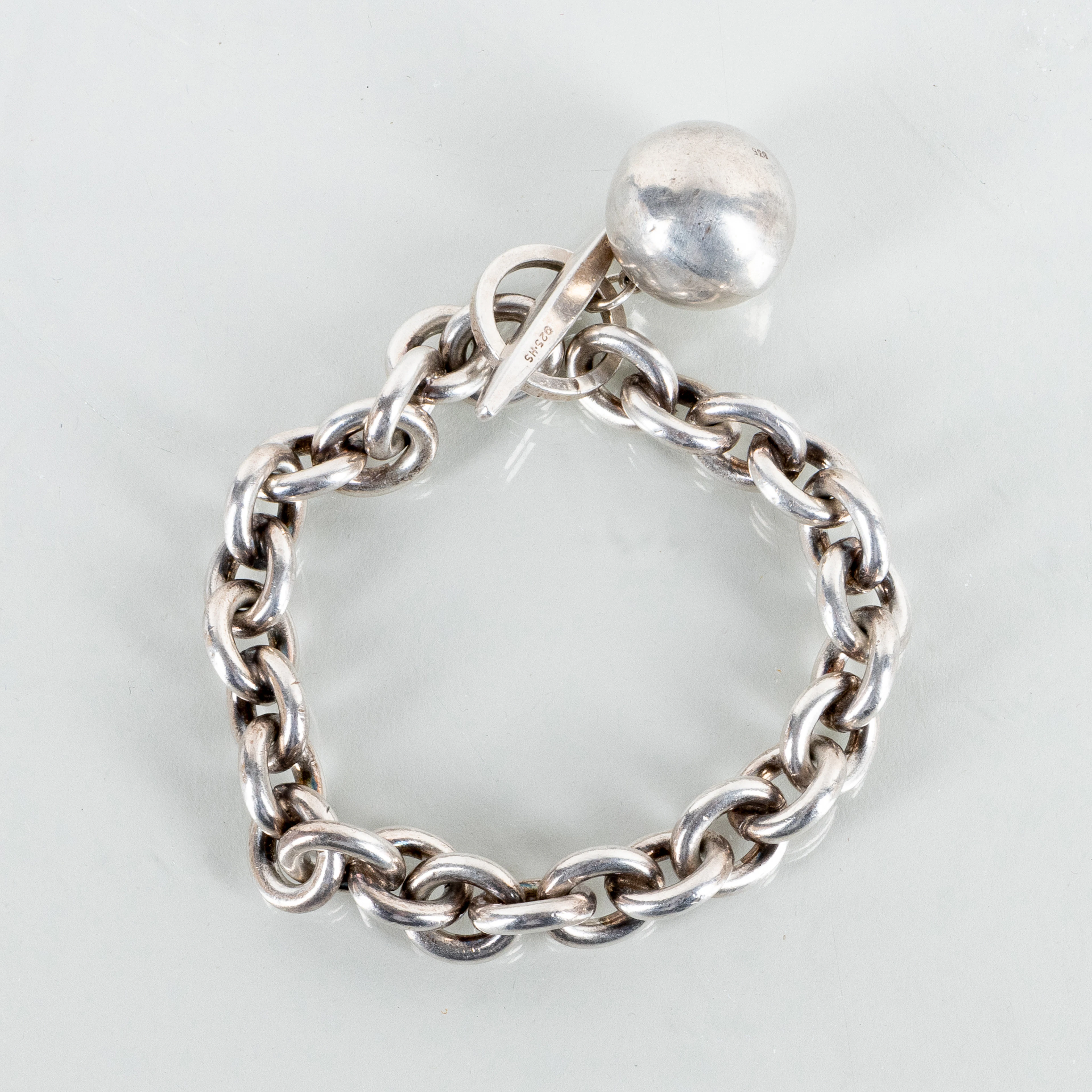 BRACCIALE, argento, francobolli HS, seconda metà del 20° secolo
