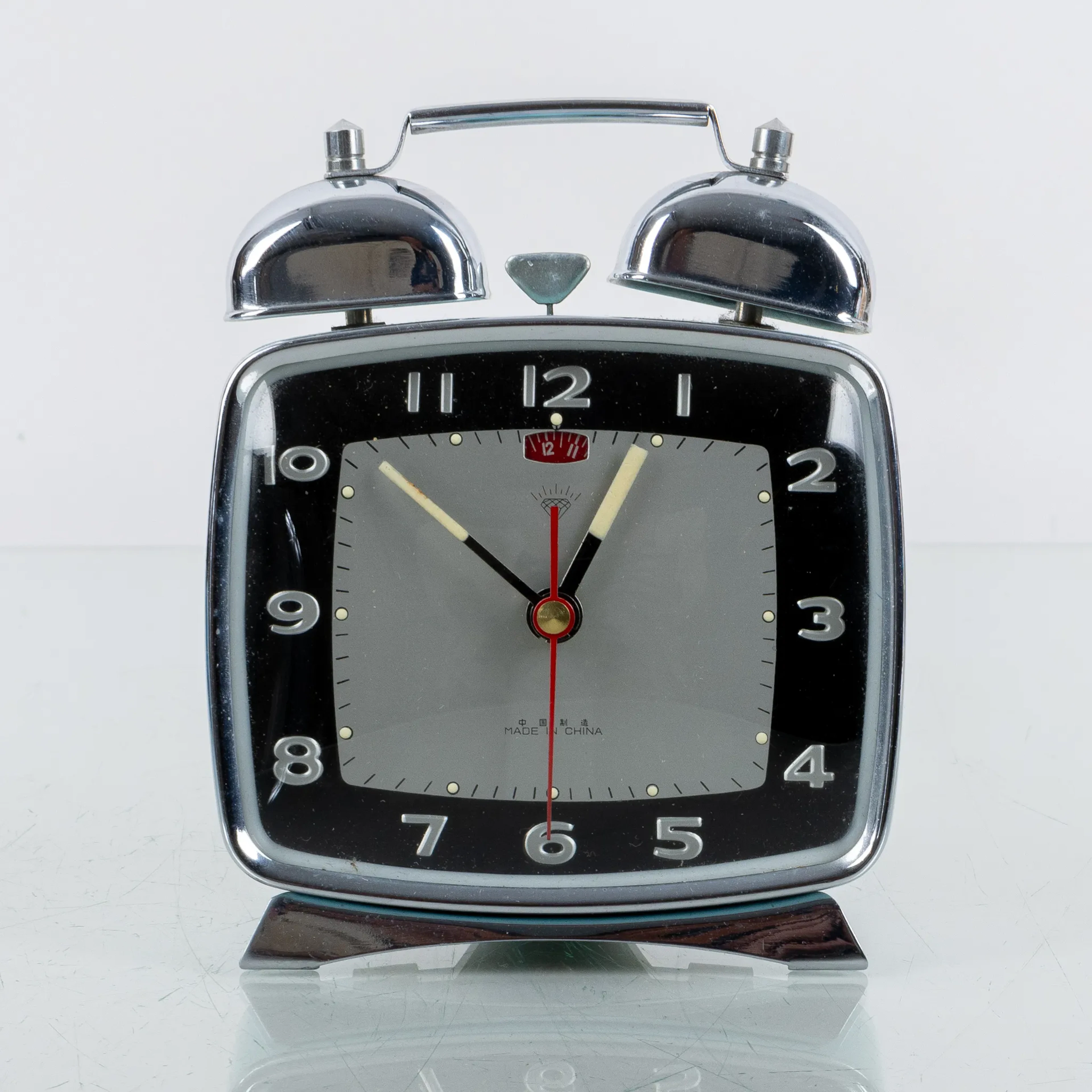 ALARM CLOCK, Diamond, China, mid-20th century