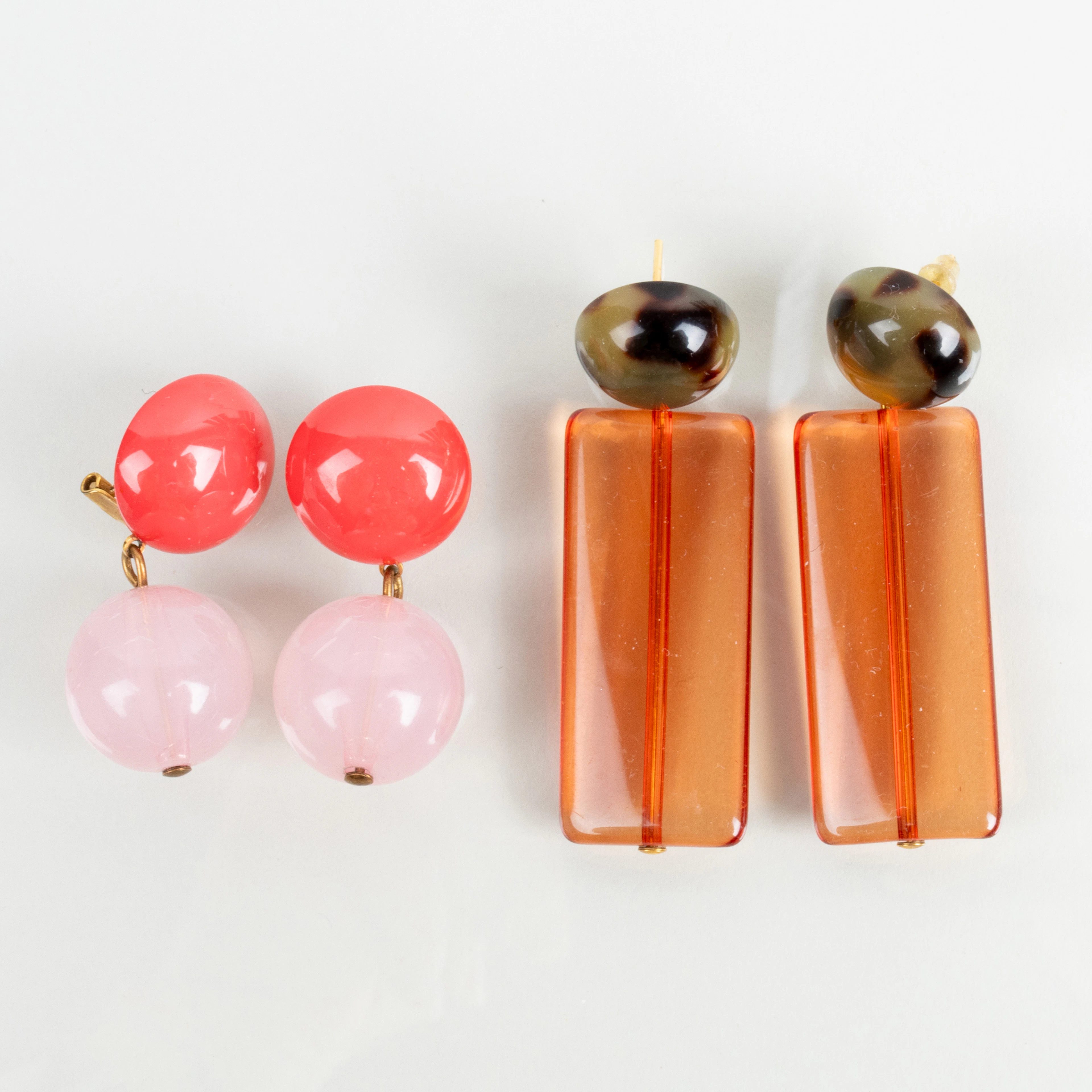 PENDIENTES, 2 pares, Firma Svenskt Tenn, contemporáneo