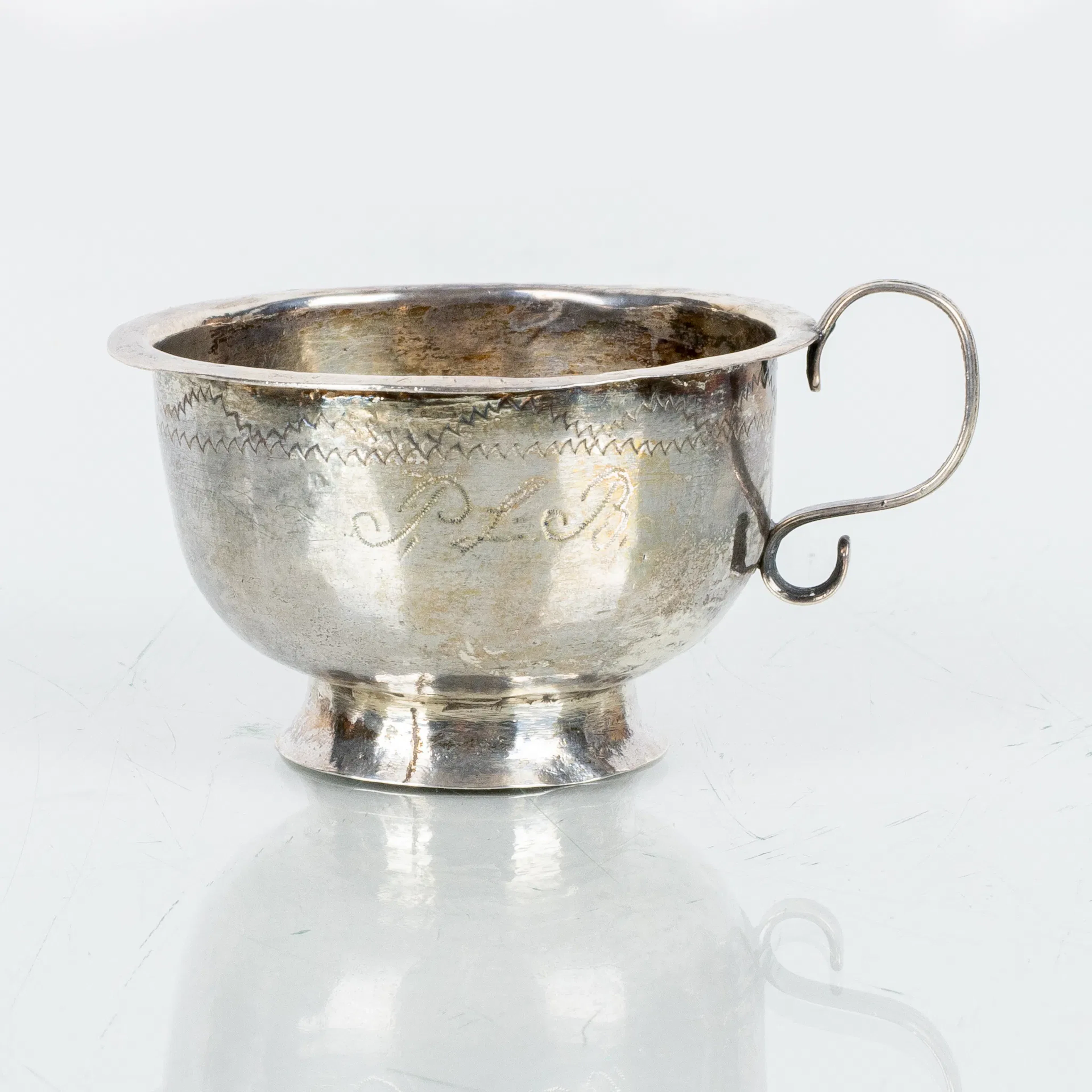 UNA COPA DE PLATA SOLOF HELLBOM, Estocolmo 1804