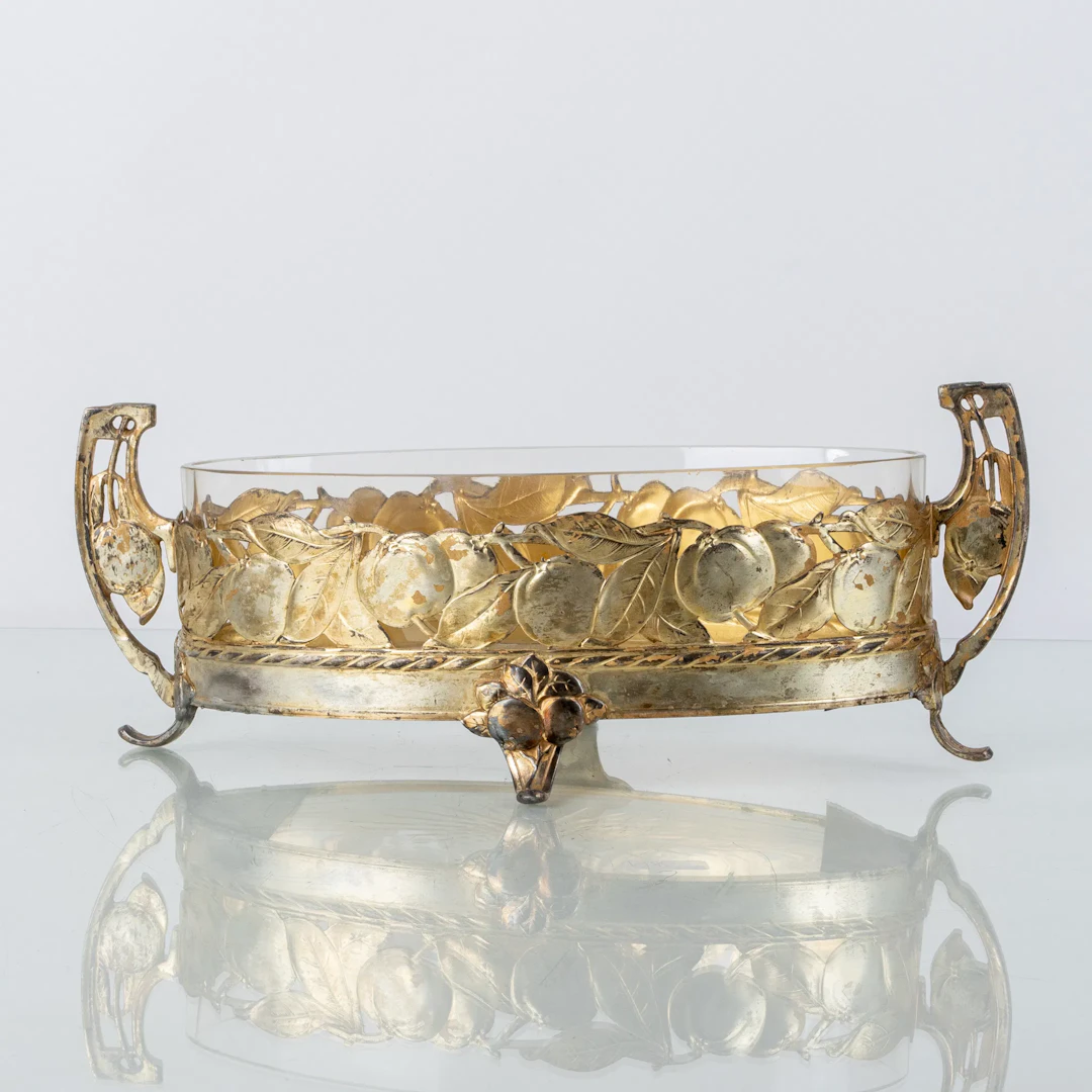 JARDINIUM, glass and metal, Art Nouveau, circa 1900