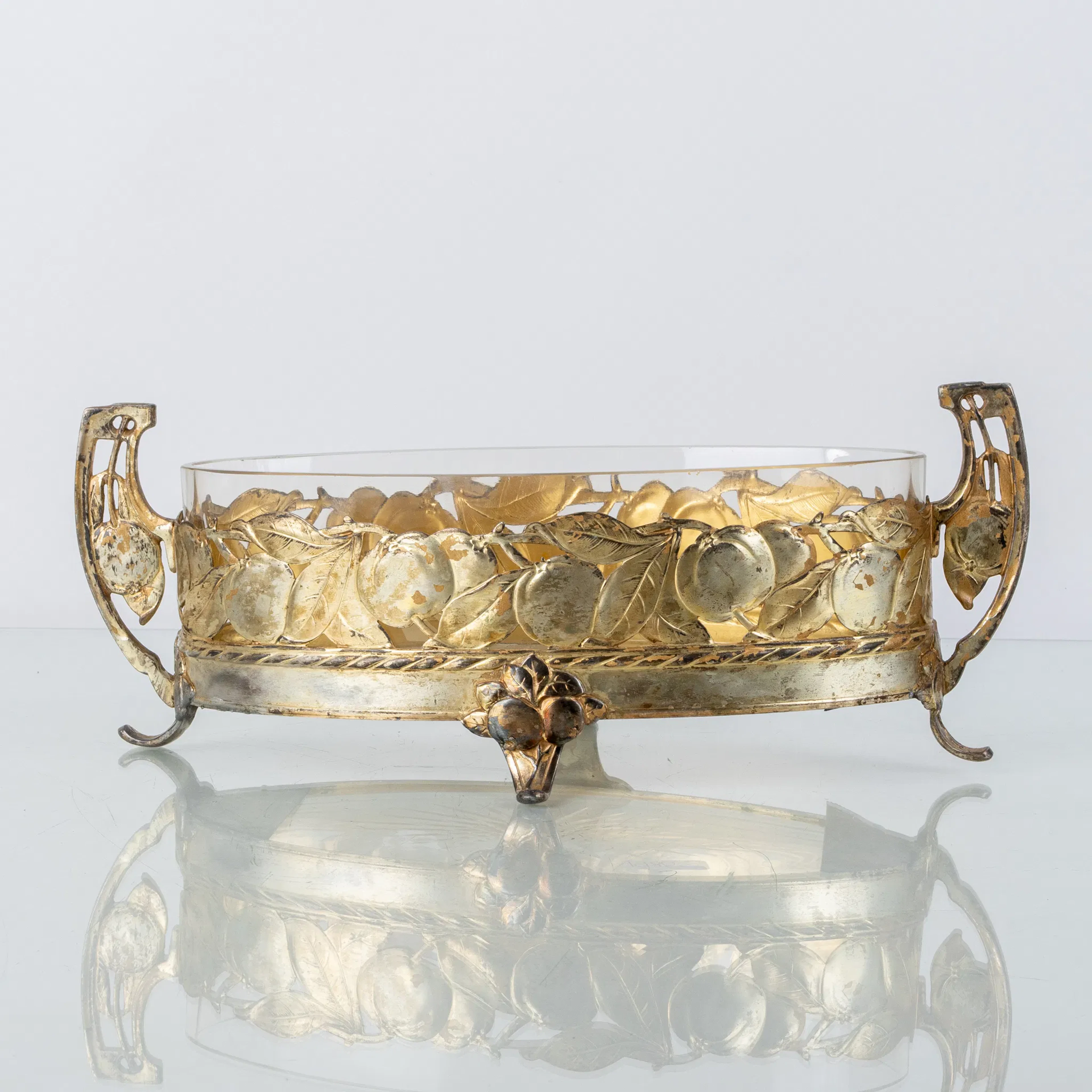 JARDINIUM, glass and metal, Art Nouveau, circa 1900