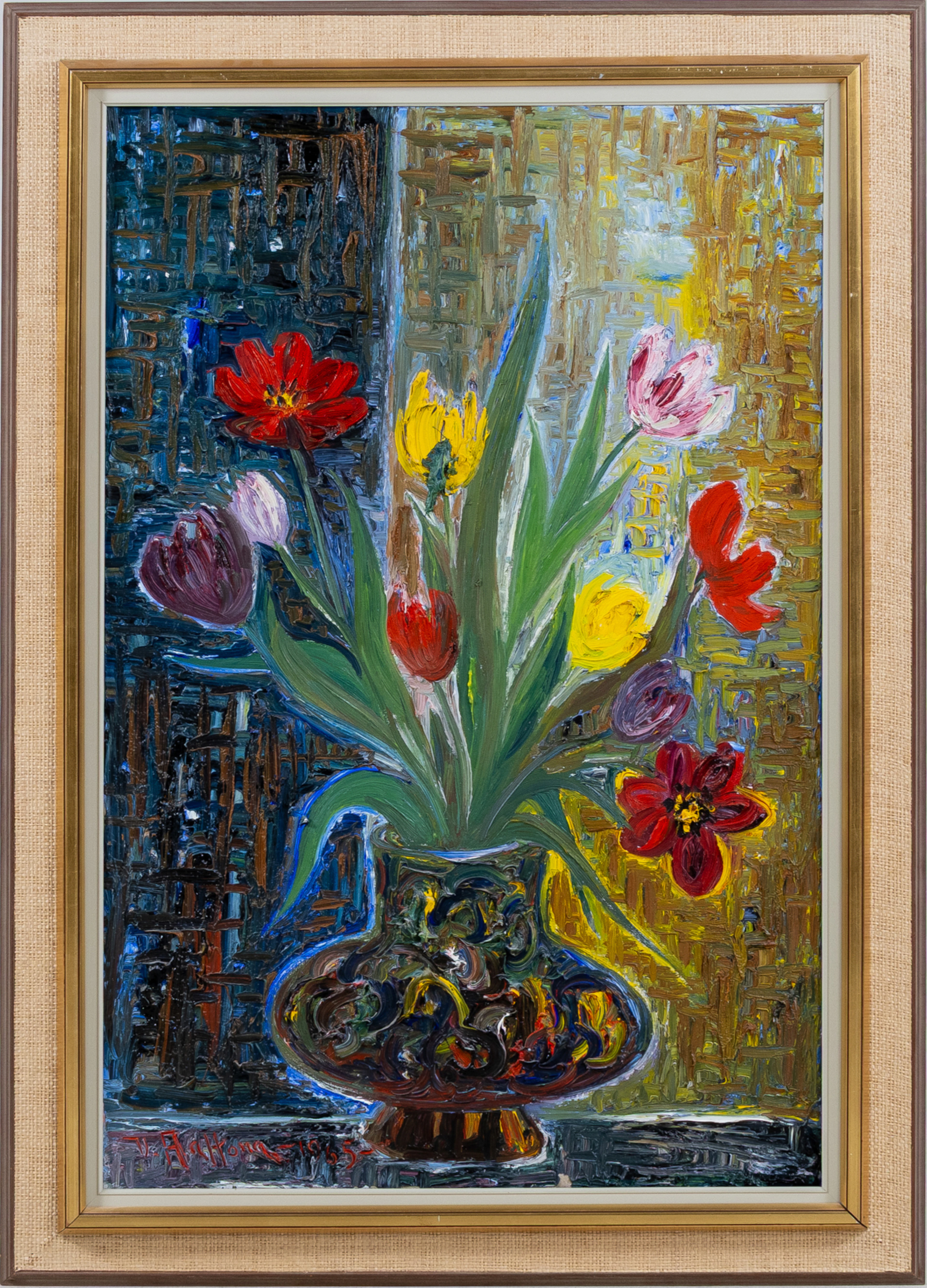 VEIKO AALTONA (1910-1990), oil on canvas, signed and dated -65