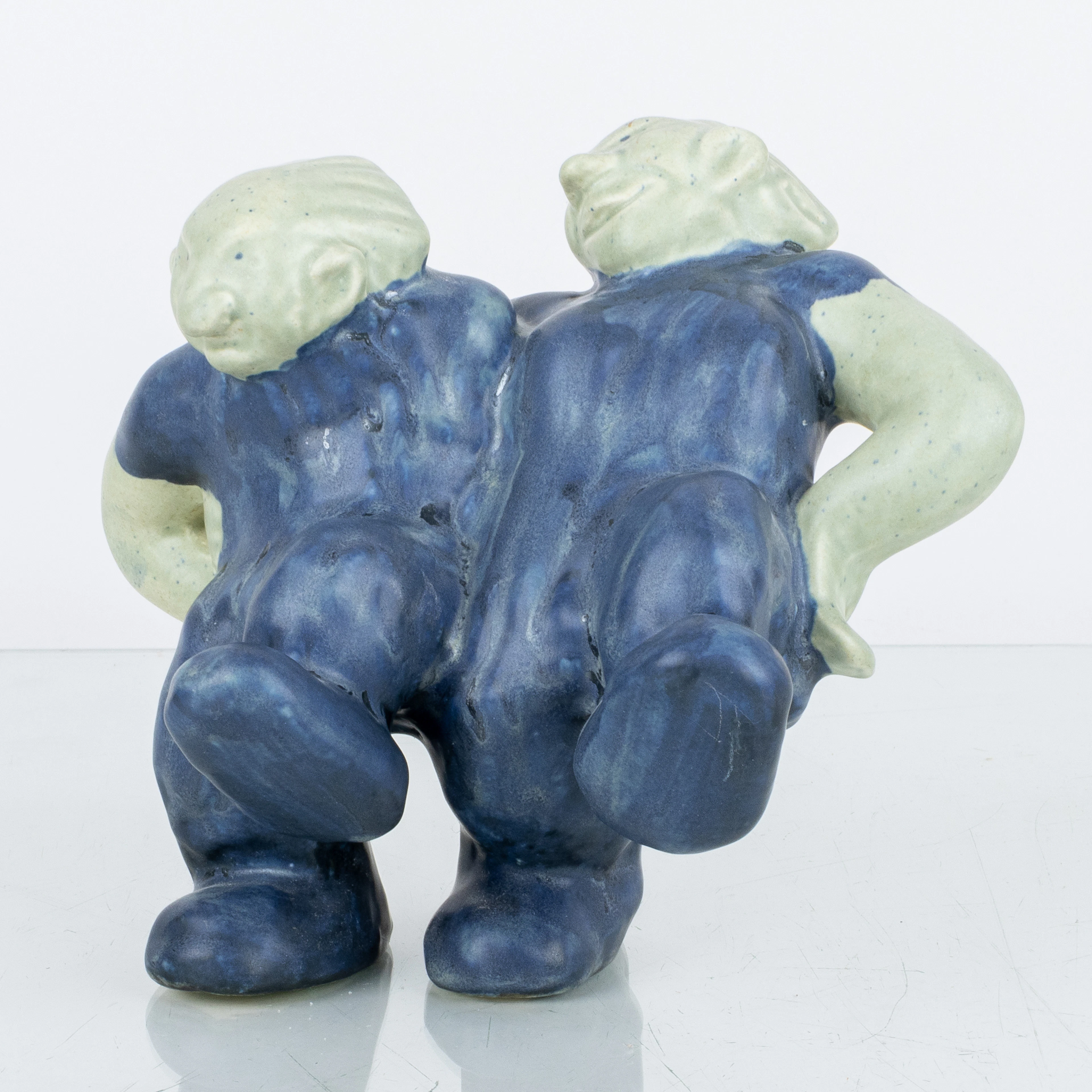 ÅKE HOLM, a stoneware sculpture, signed