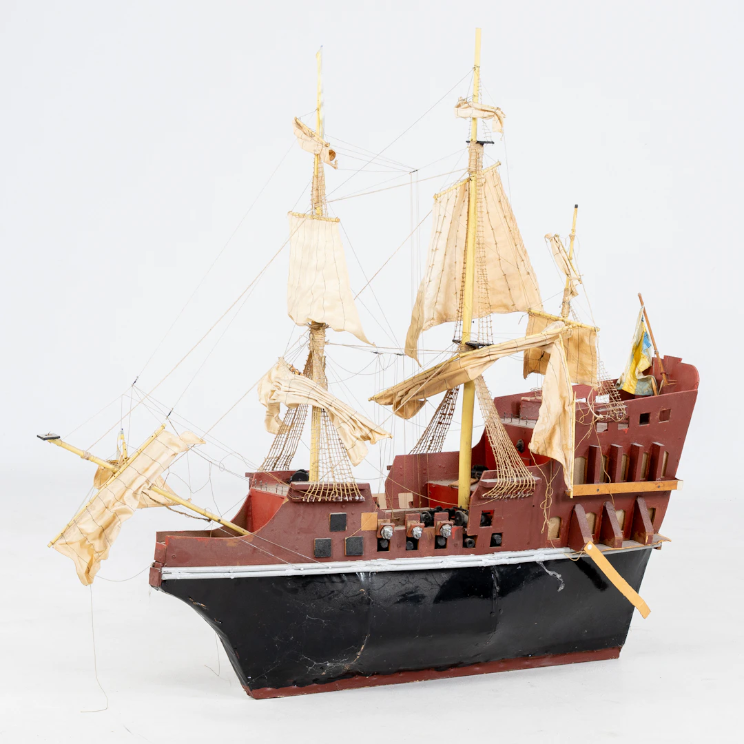 BARCO MODELO, modelo más grande, años 1900