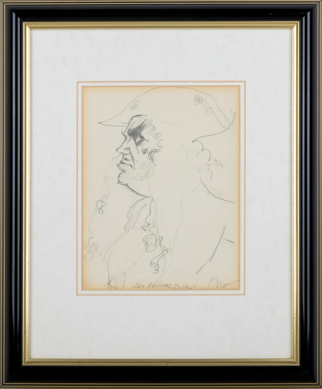 EINAR NERMAN (1888-1983), drawing, signed and dated 1936