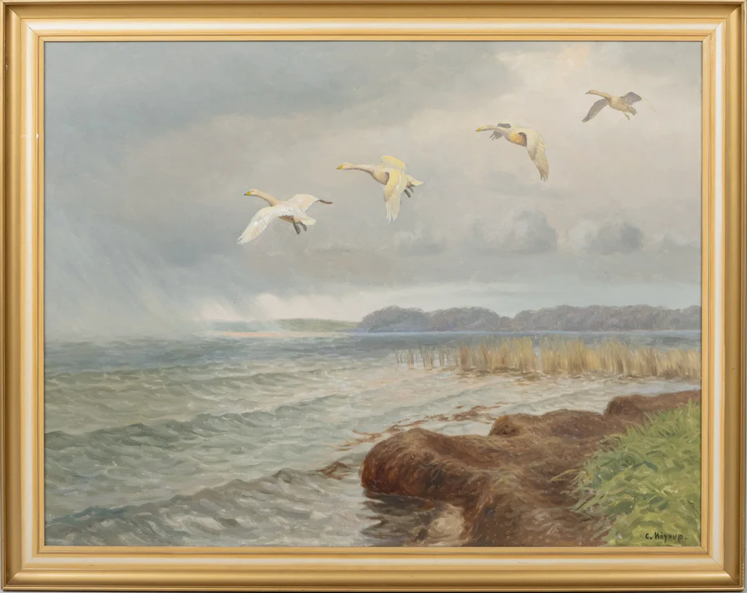 CARL HÖYRUP (1893-1961), óleo sobre lienzo, firmado