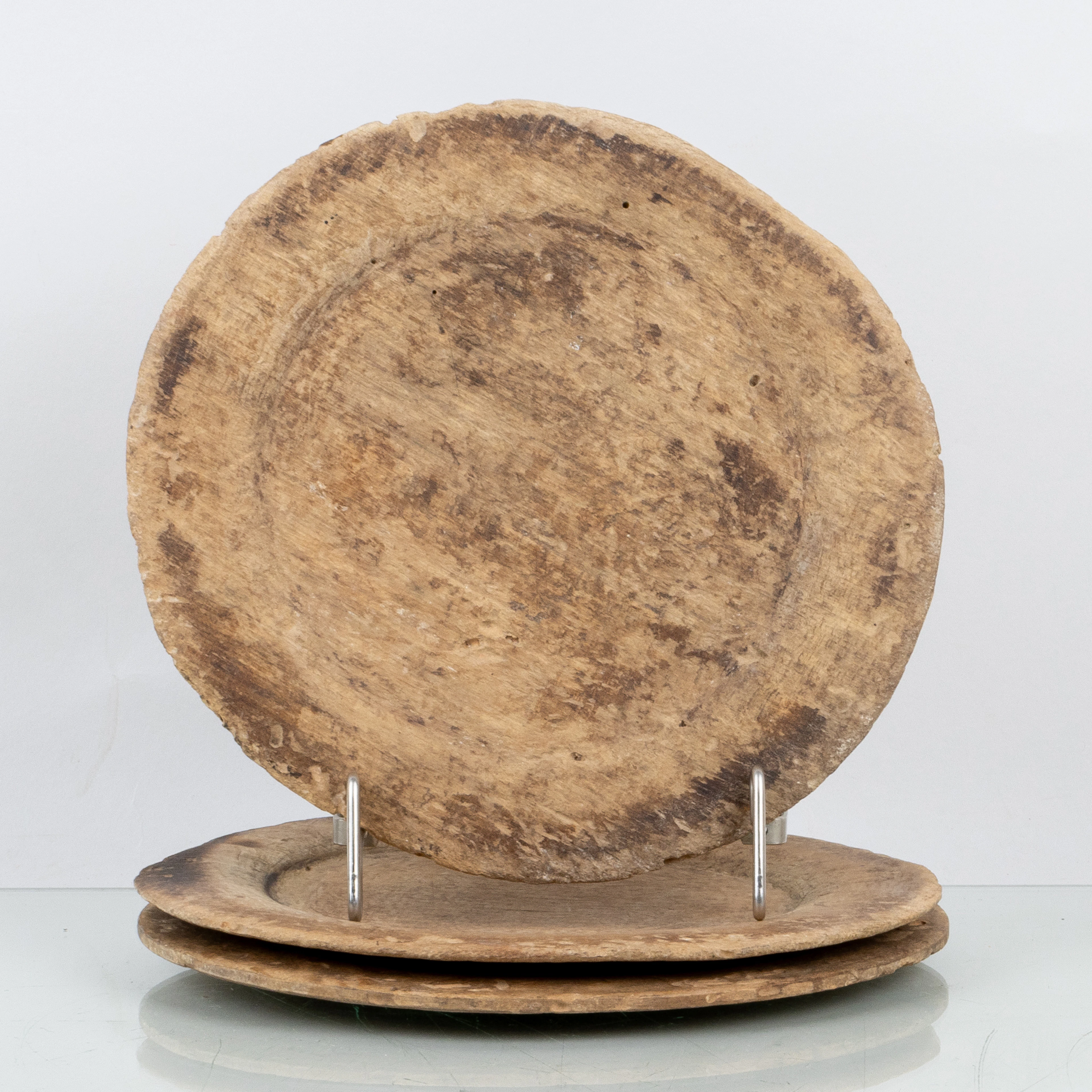 TAVOLE, 3 pezzi, contadini, 1800