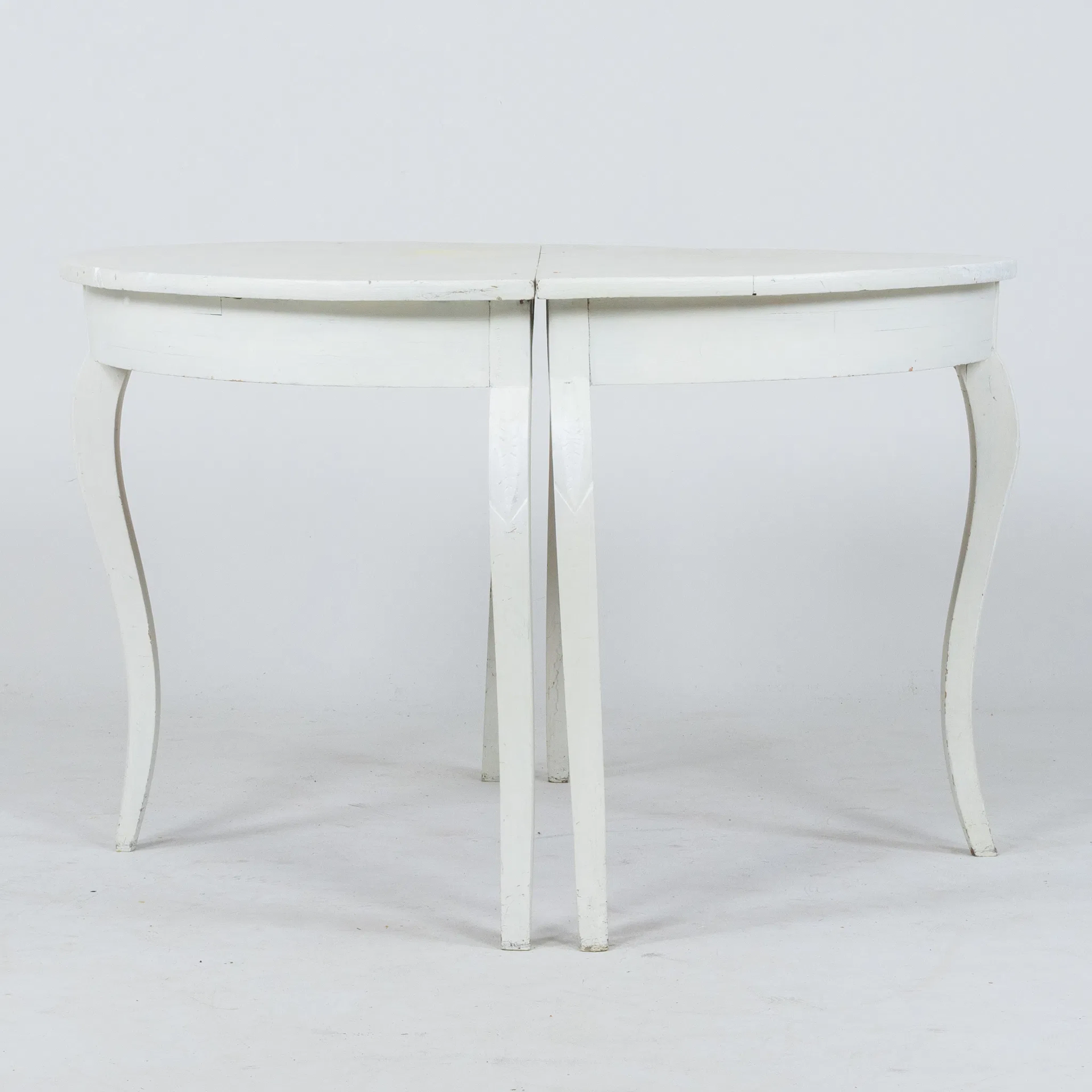 MESA LUNAR, 1 par, siglo XIX