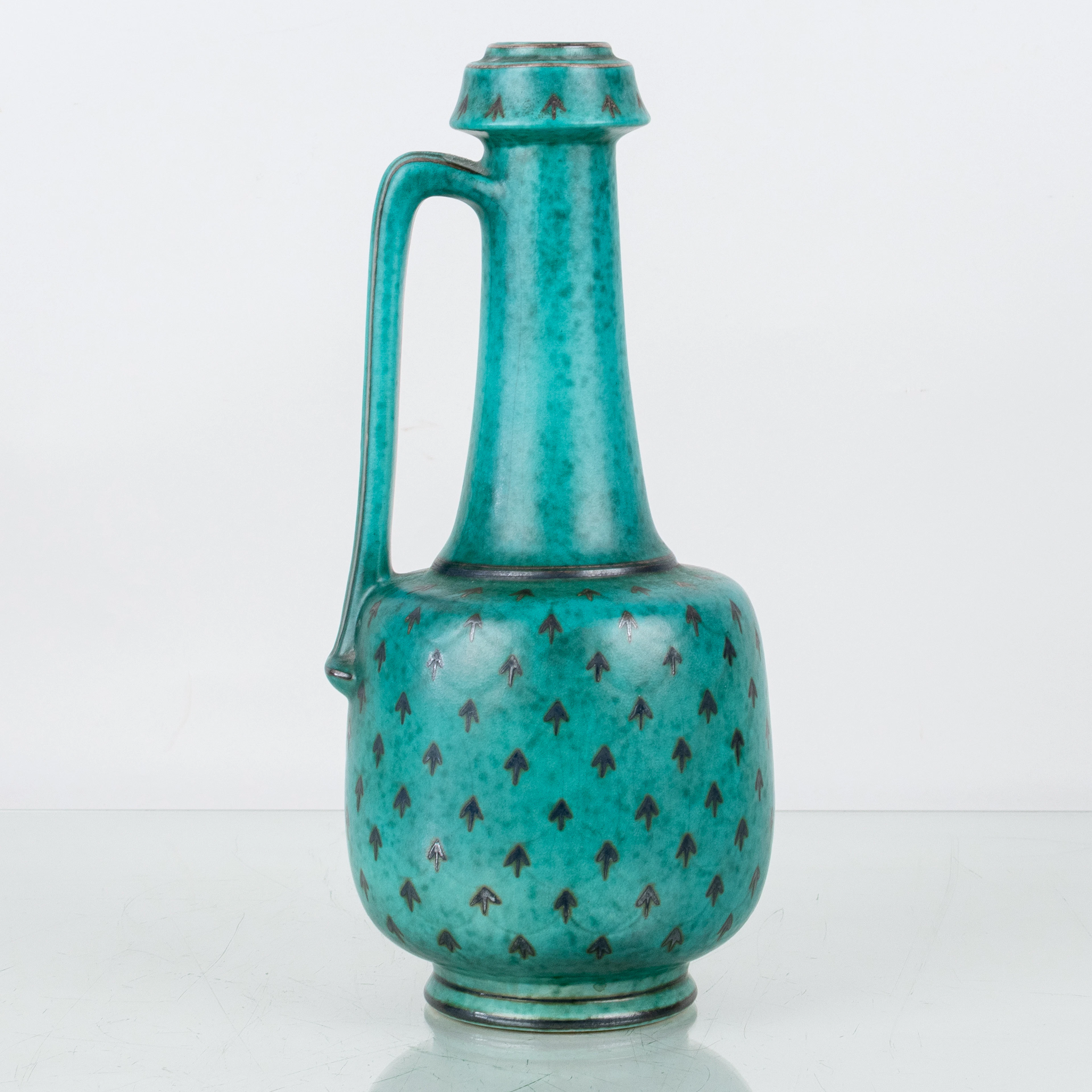 Un vaso in gres Wilhelm KÅGE, Argenta, Gustavsberg