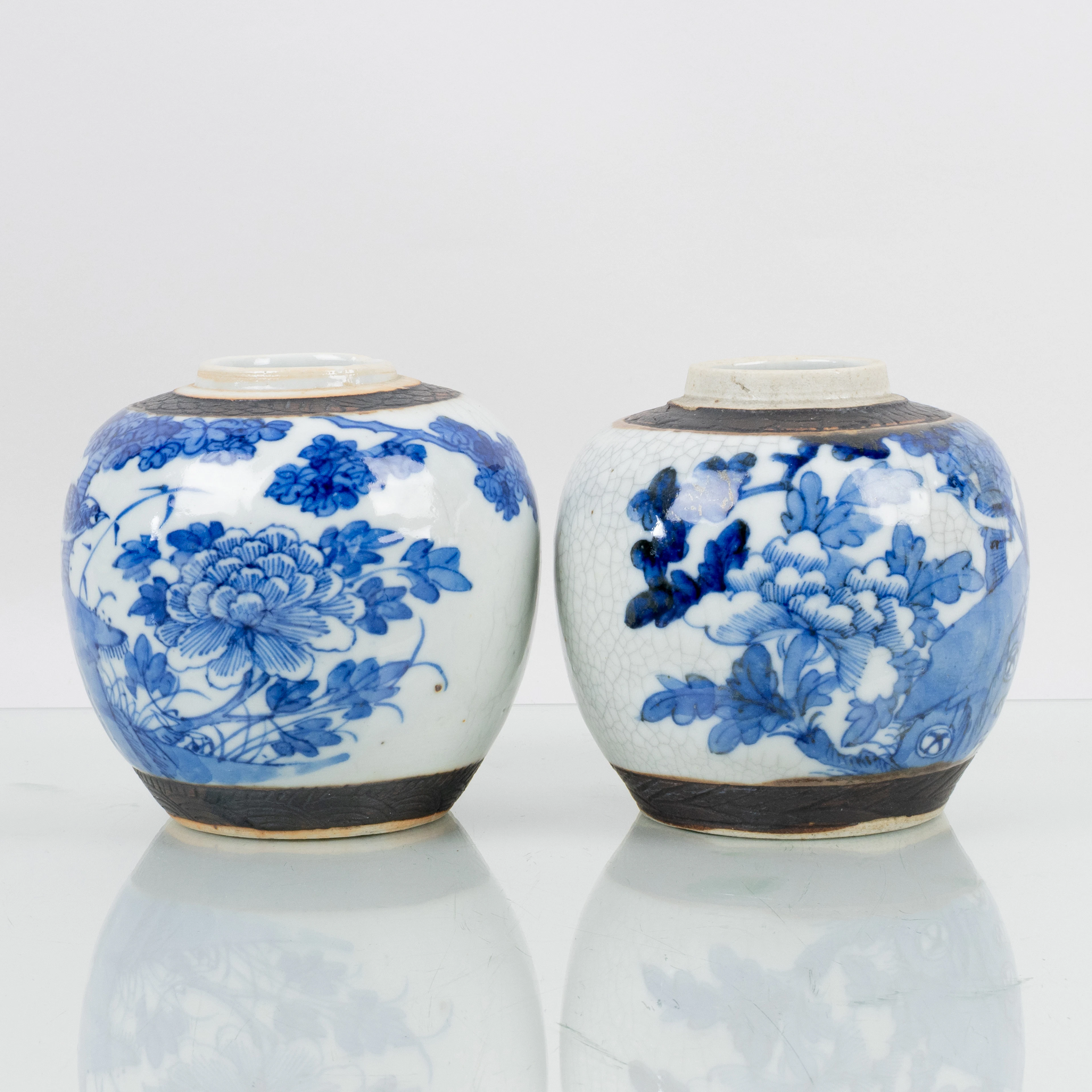 BOJANS, 2 piezas, cerámica, China, 1900s