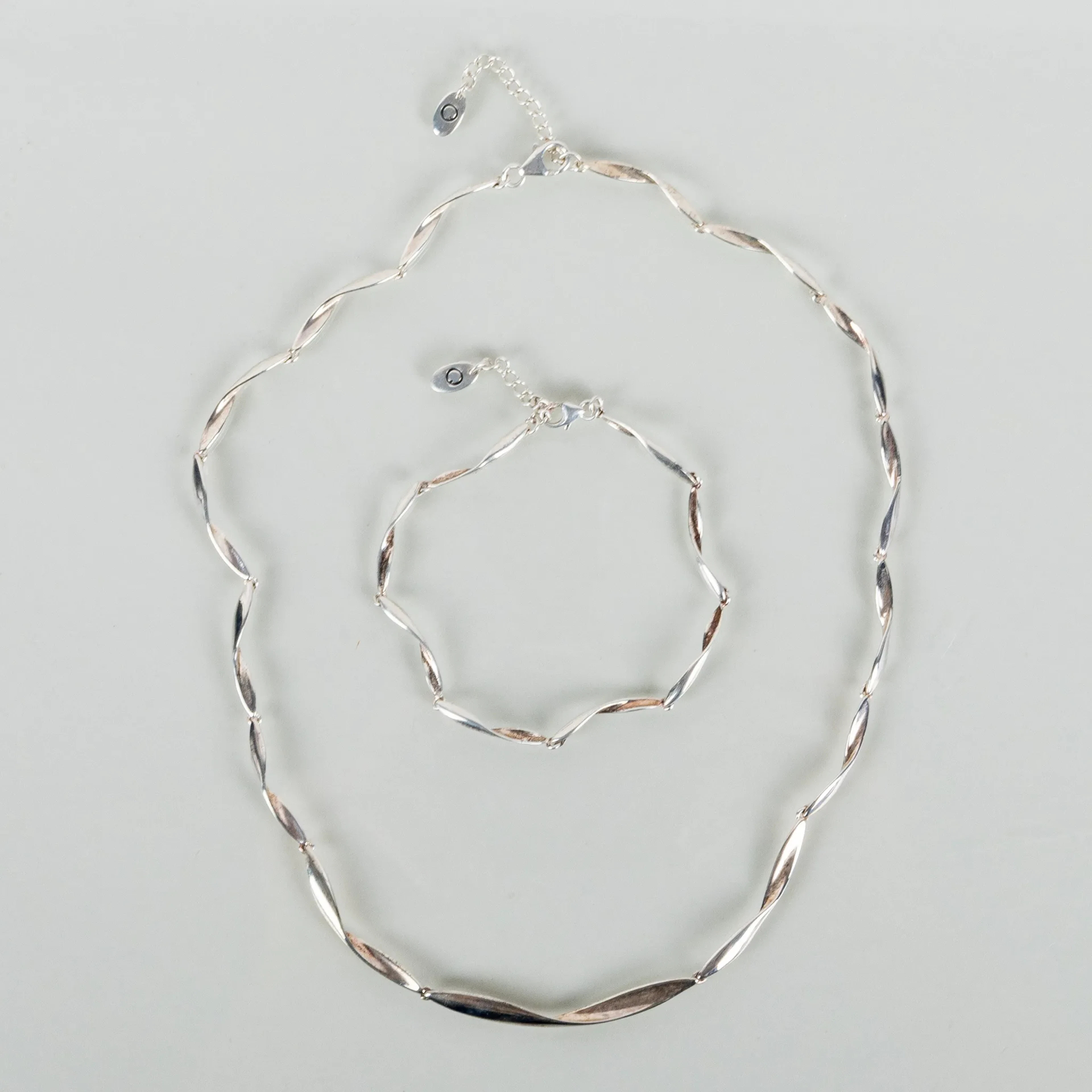 COLLIES Y PULSERAS, plata de ley