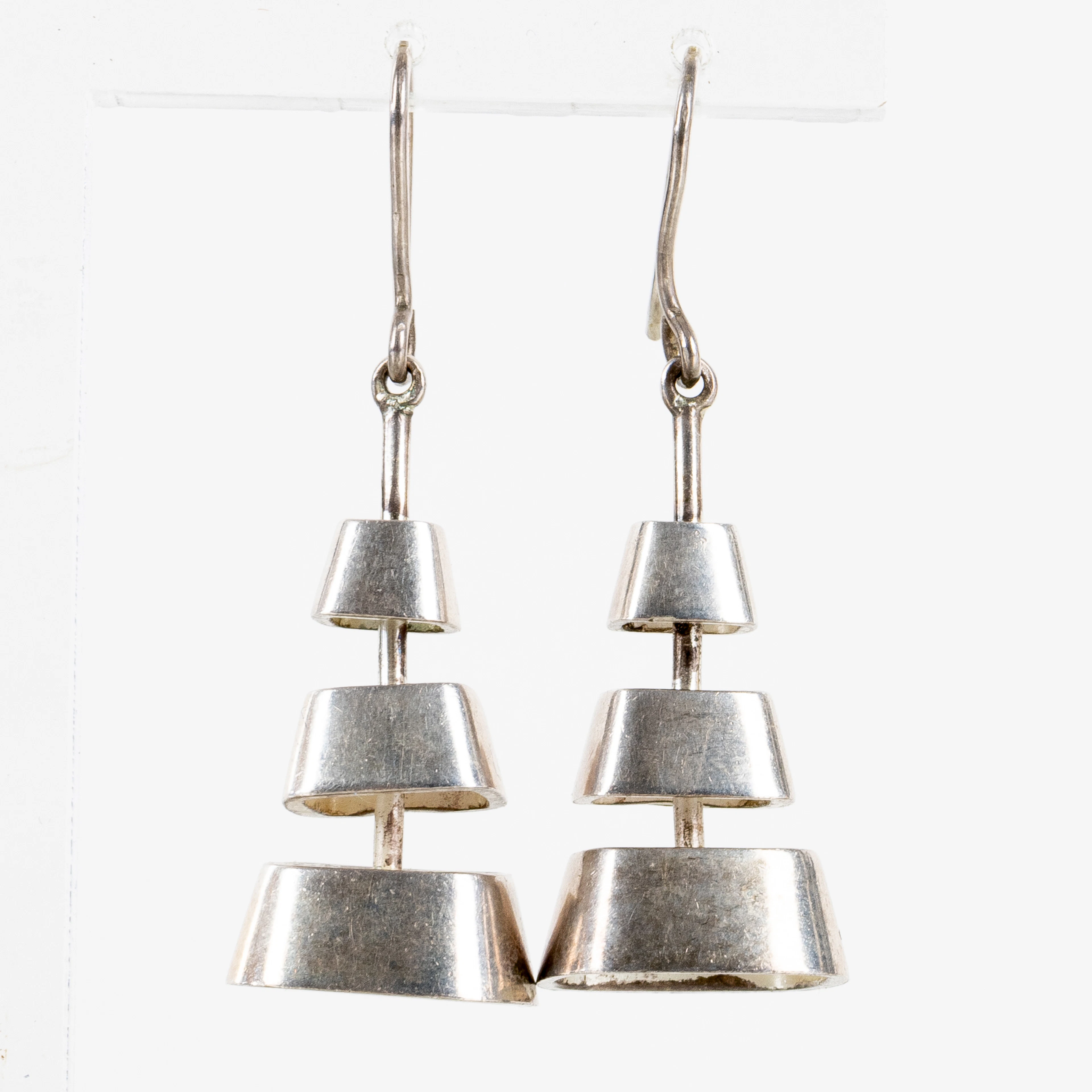 PENDIENTES, 1 par, plata esterlina, Stigbert, mediados de 1900