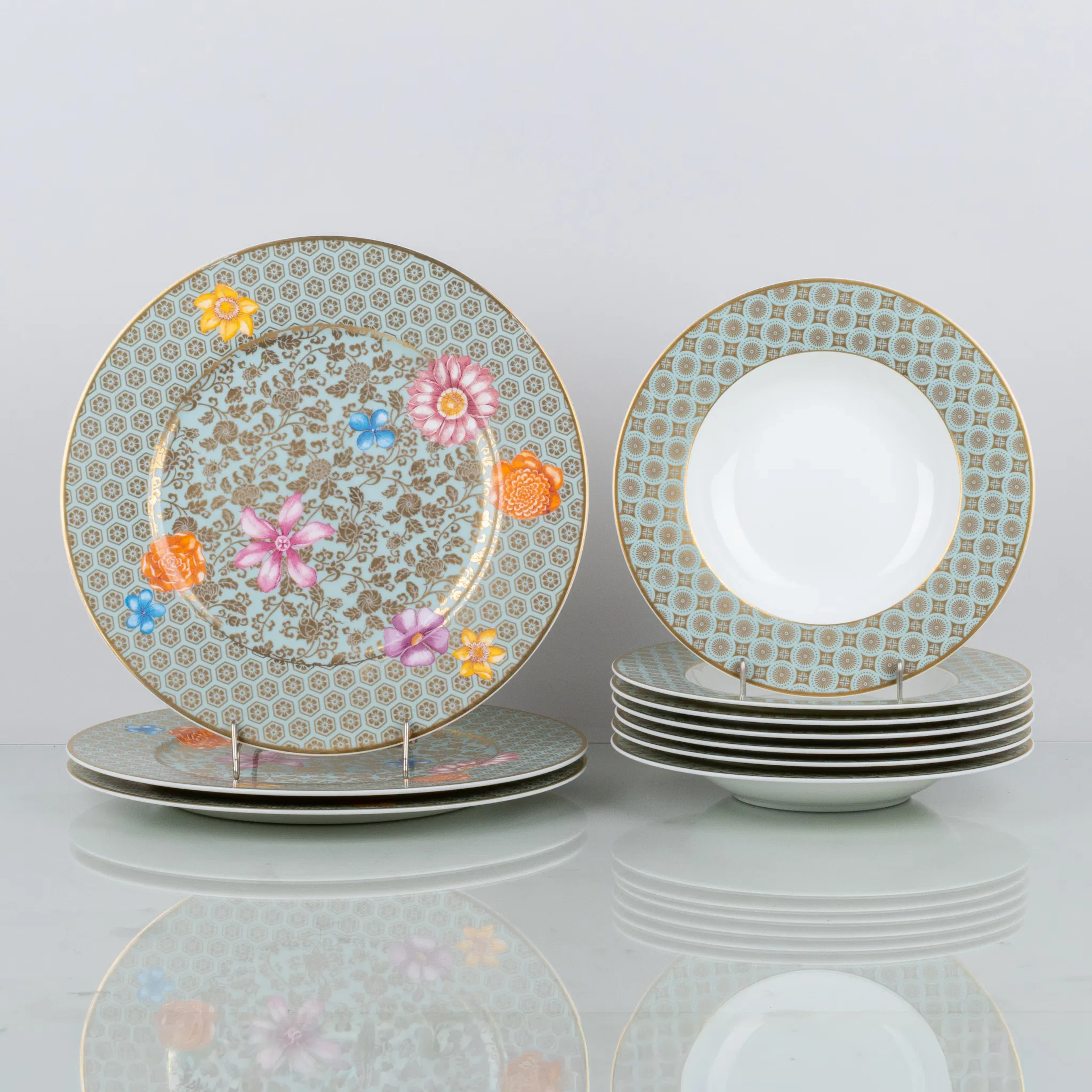 PORCELANA DE VAJILLA, 10 piezas, porcelana, Villeroy & Boch, años 2000