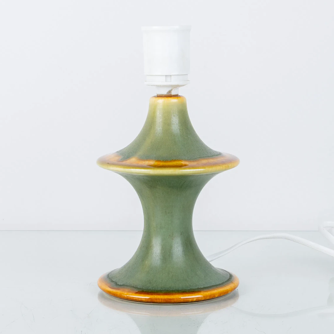 LÁMPARA DE MESA, gres, Söholm, Dinamarca, años 60/70
