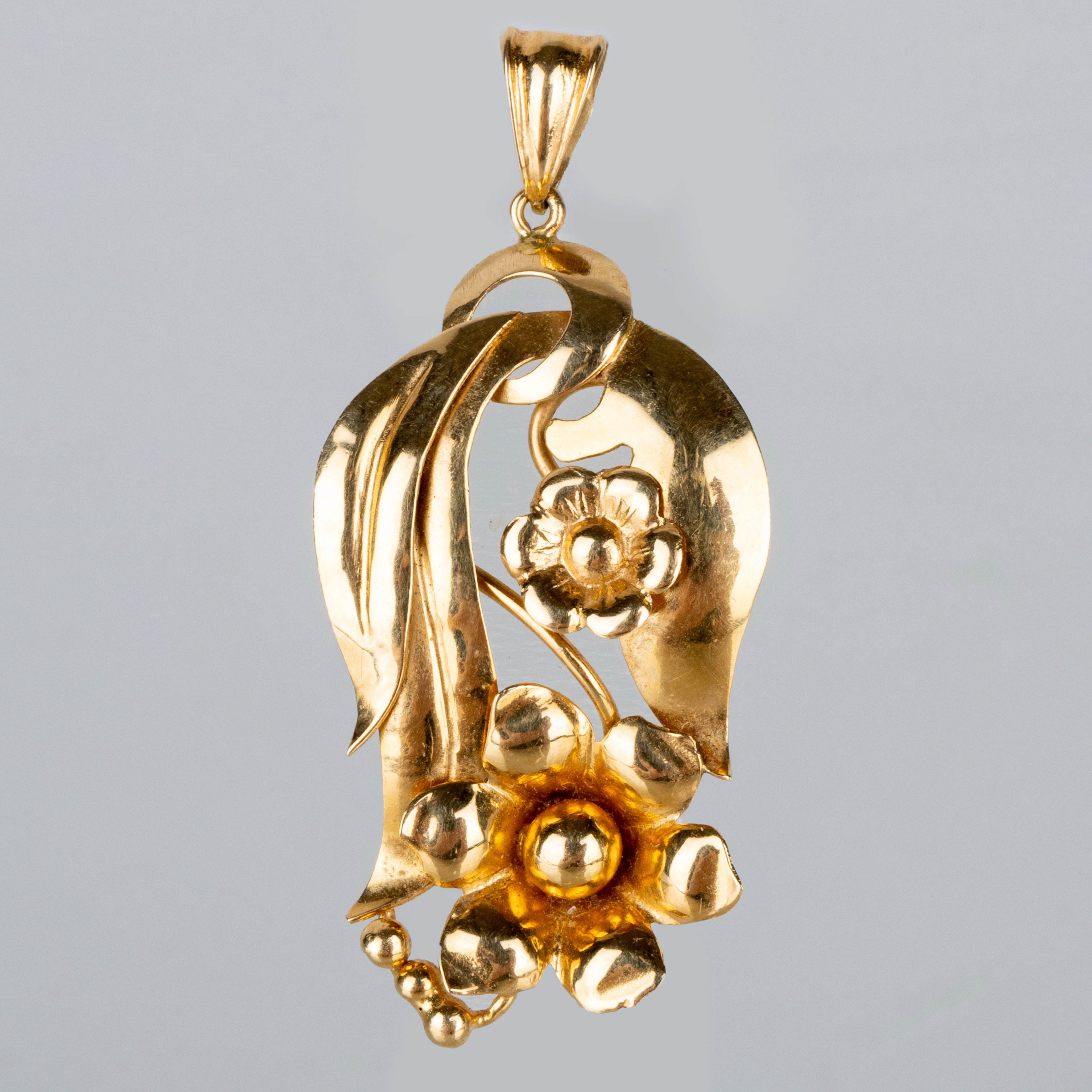 COLGANTE, oro de 18 quilates, sellos suecos ABJ V8
