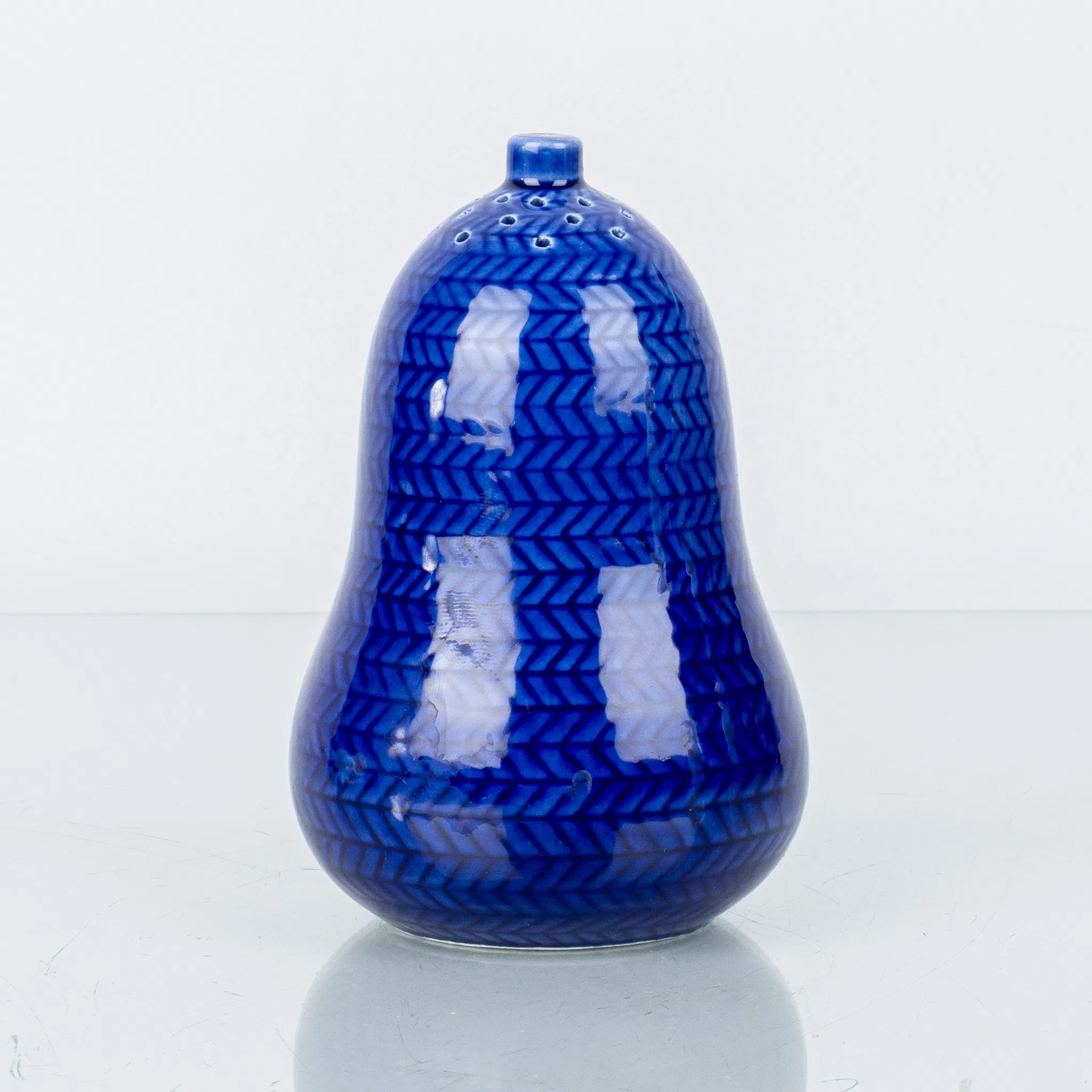 STRÖARE, porcelain, "Blue Fire", Hertha Bengtsson, Rörstrand