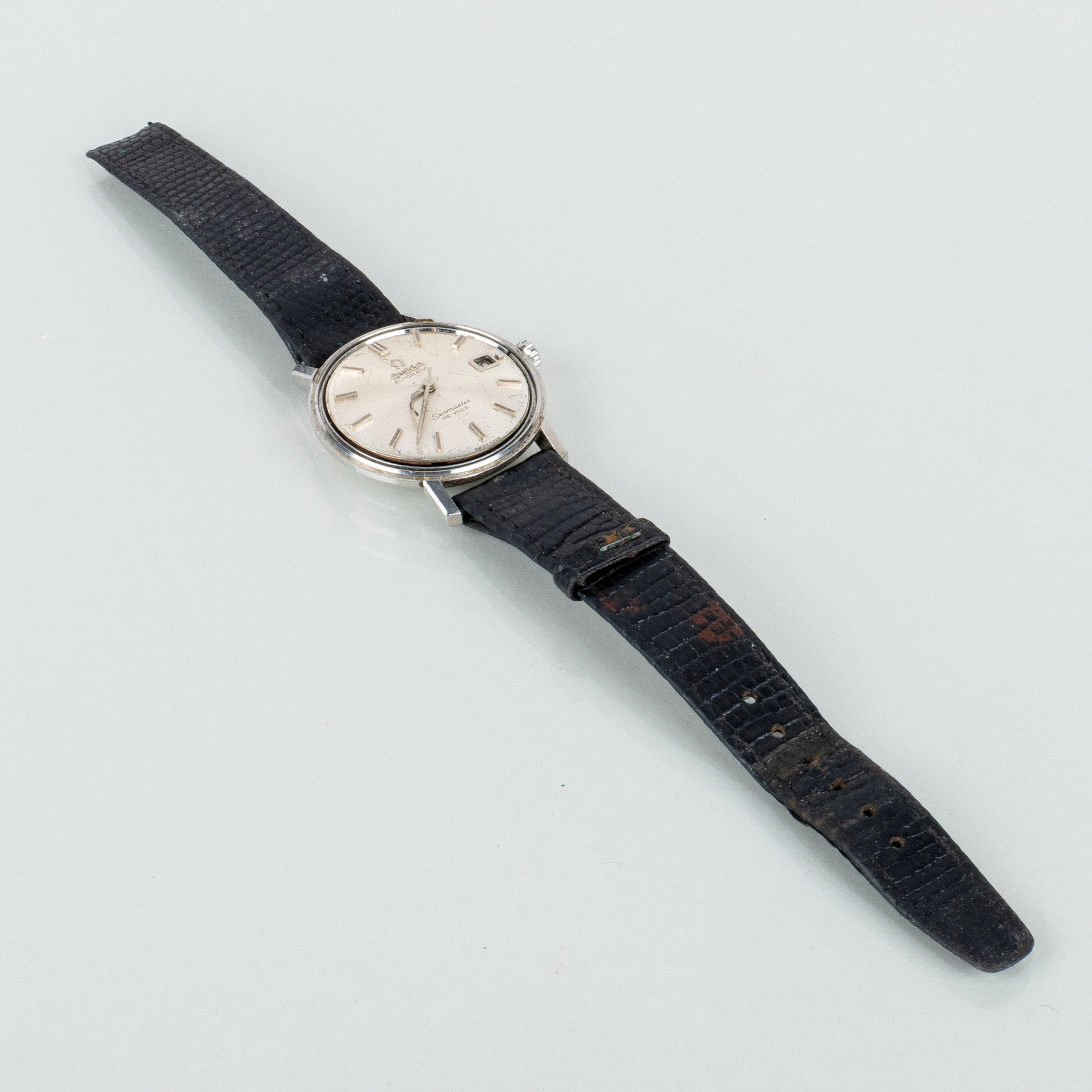 OMEGA, Seamaster De Ville, reloj de pulsera de hombre, automático, acero, siglo XX