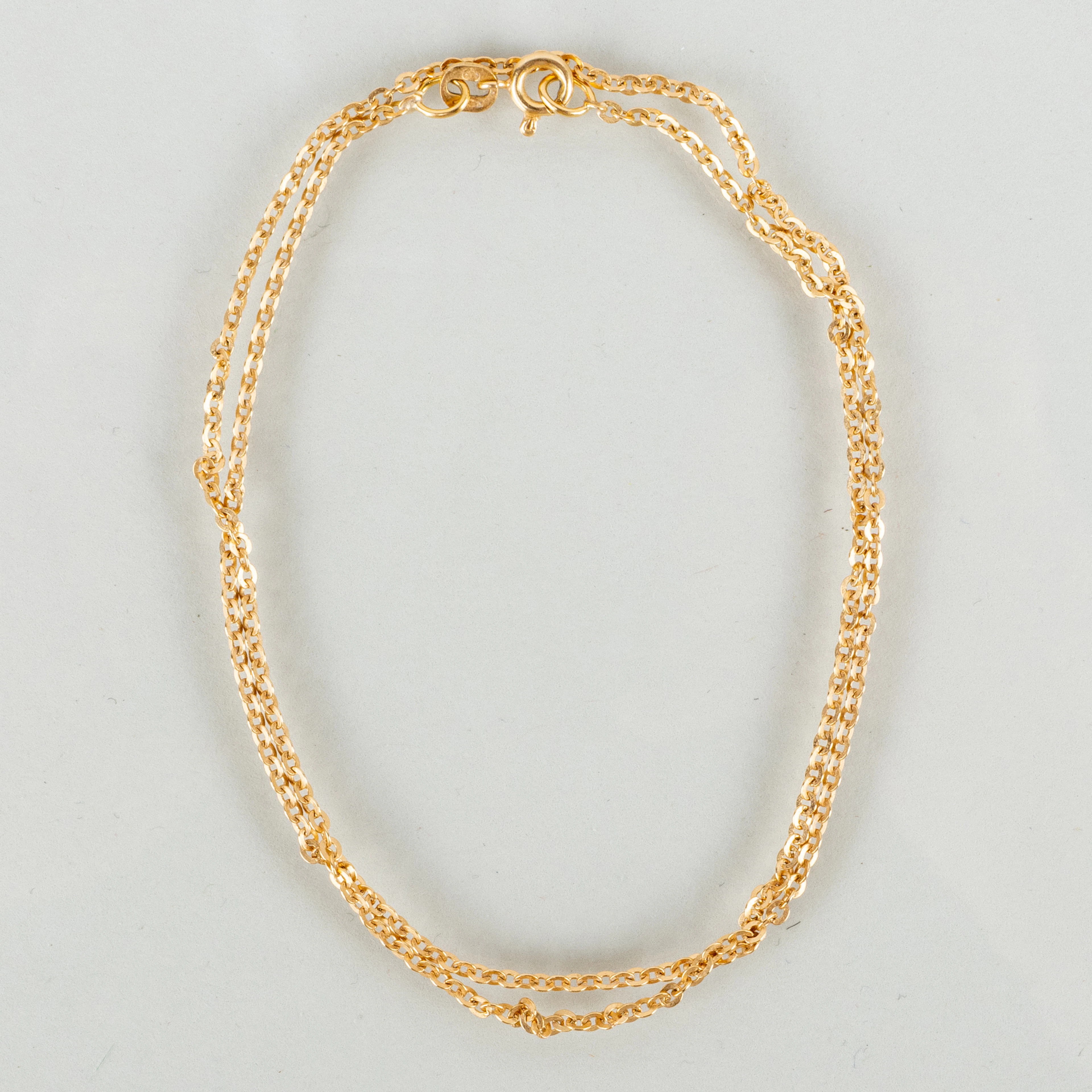 COLLAR, oro de 18 quilates, Balestra, probablemente la segunda mitad del siglo XX