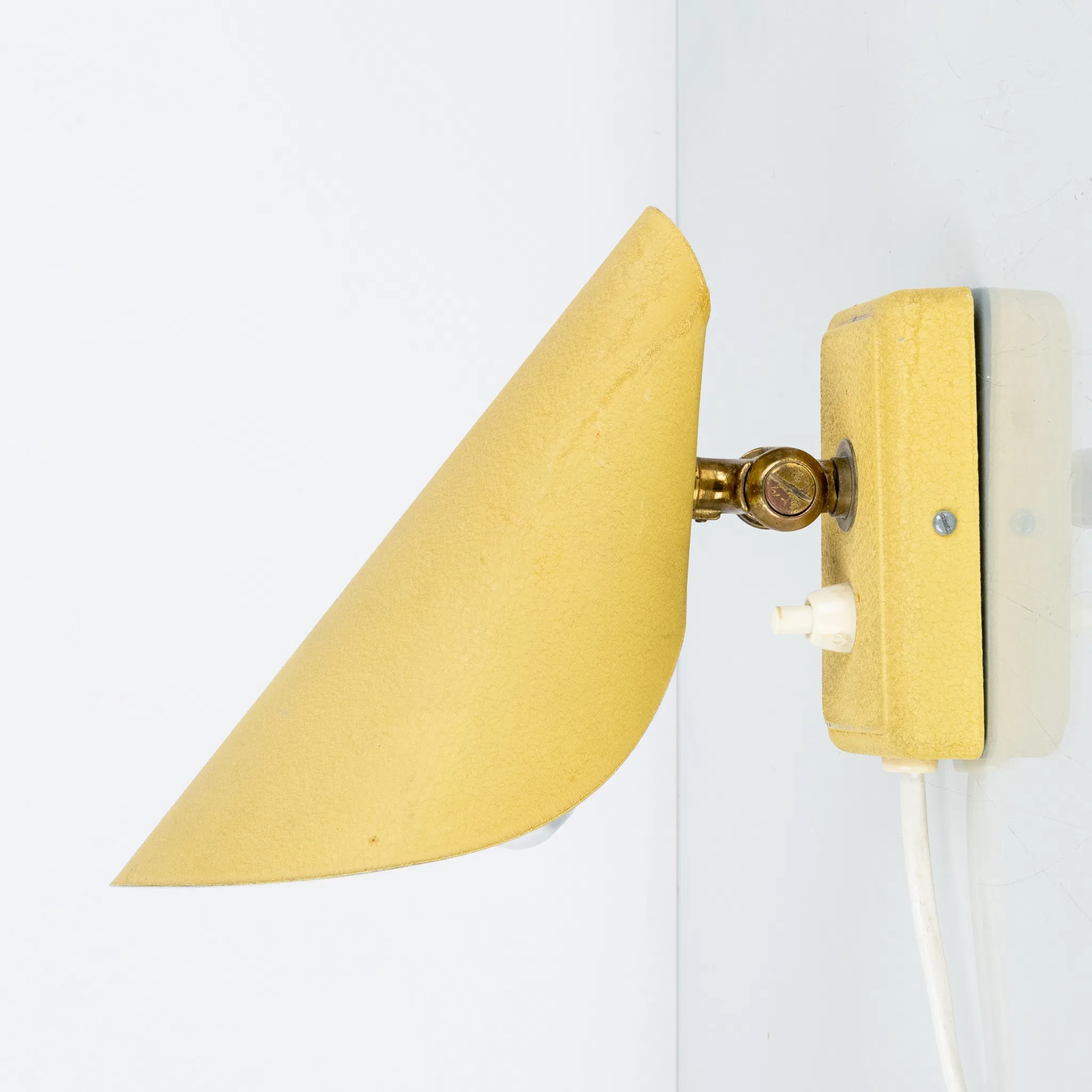 WALL LAMP, METAL, EWÅ Värnamo, mid-1900s