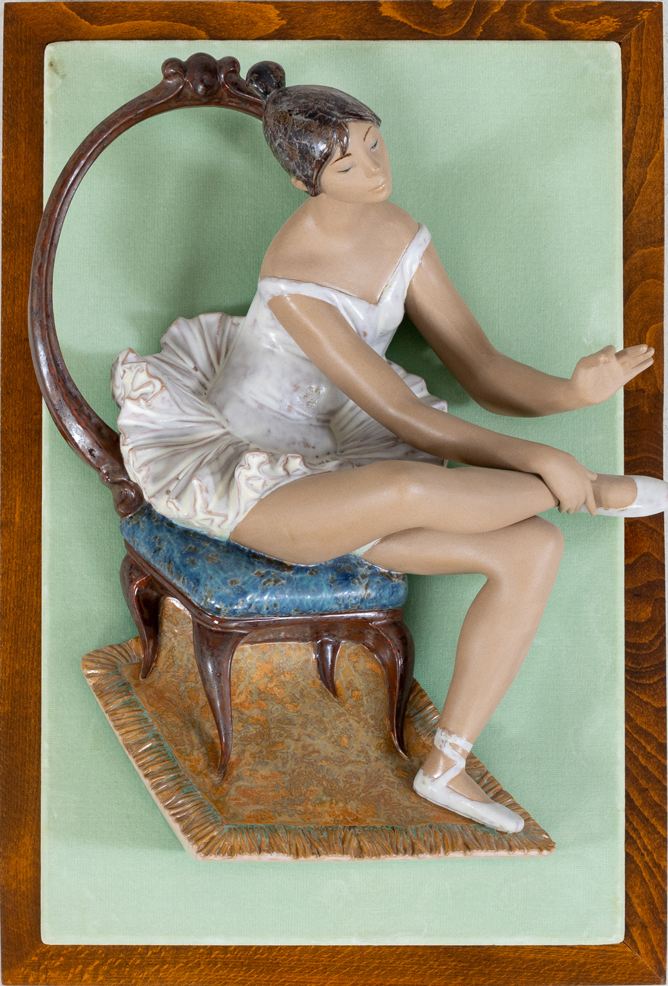 FULGENCIO GARCIA (1915-1994), una escultura mural cerámica, Lladro, España, años 70