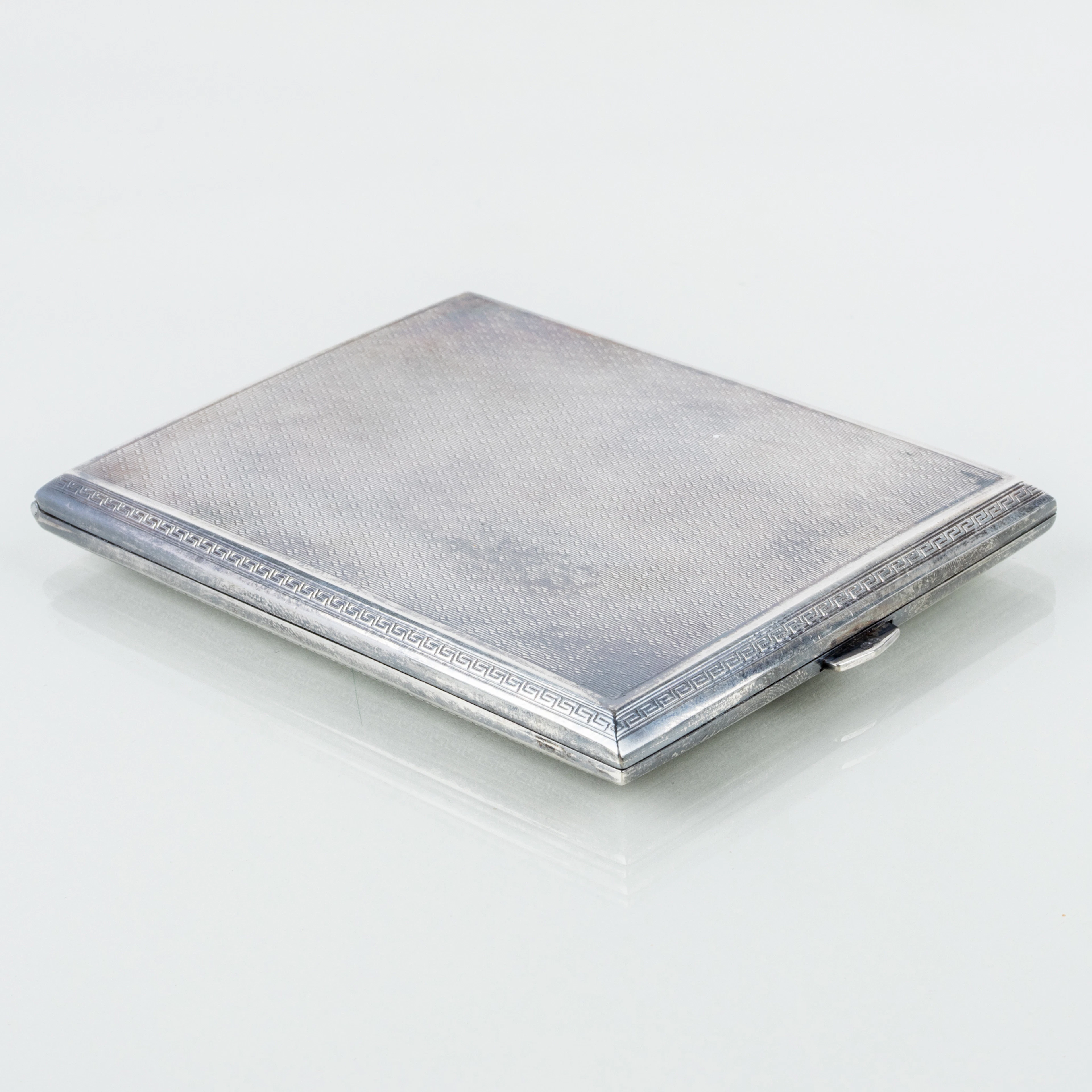 CIGARETTETUI, silver, 1900-talets mitt