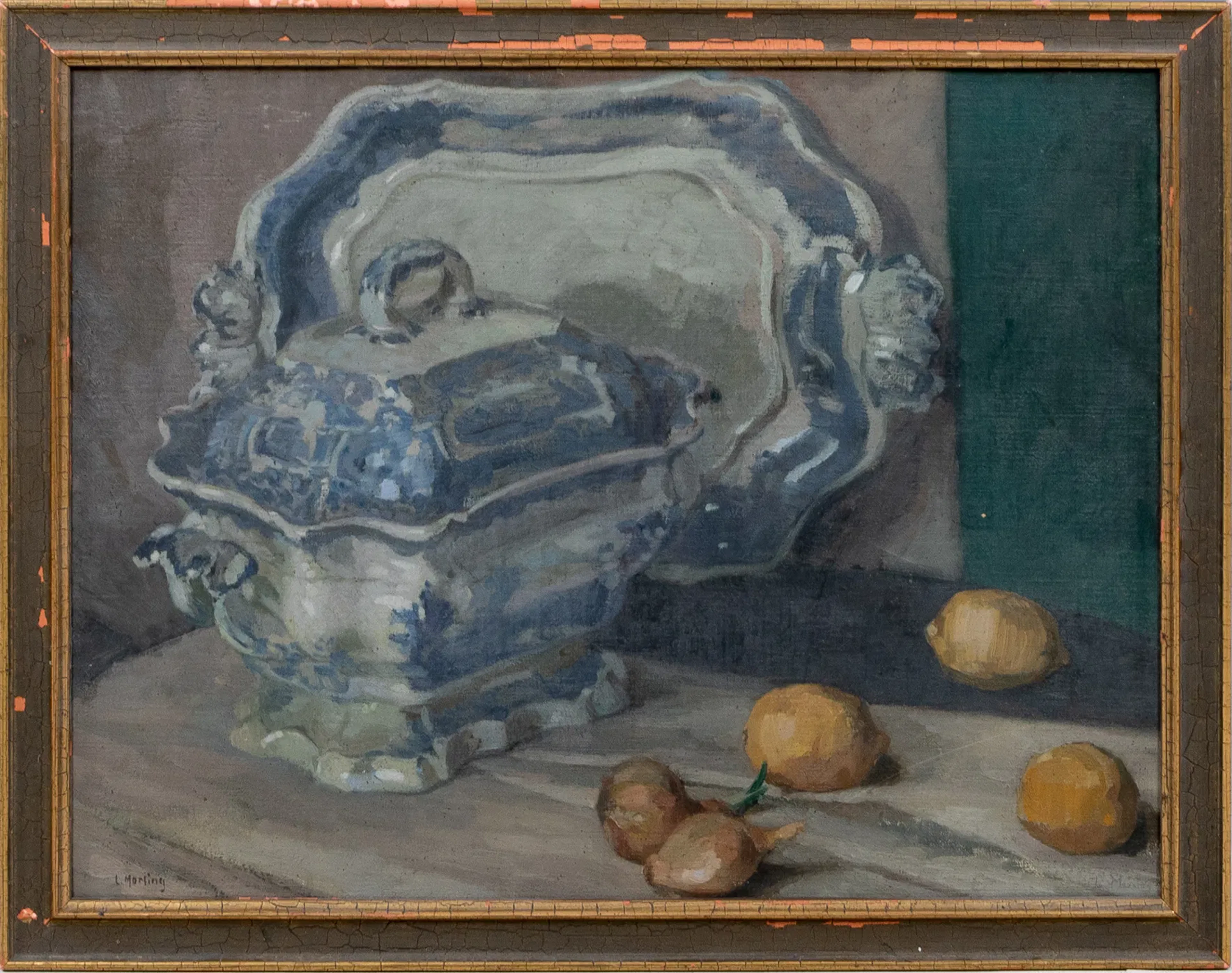 IVAR MORSING (1919-2009), oil on canvas, signed