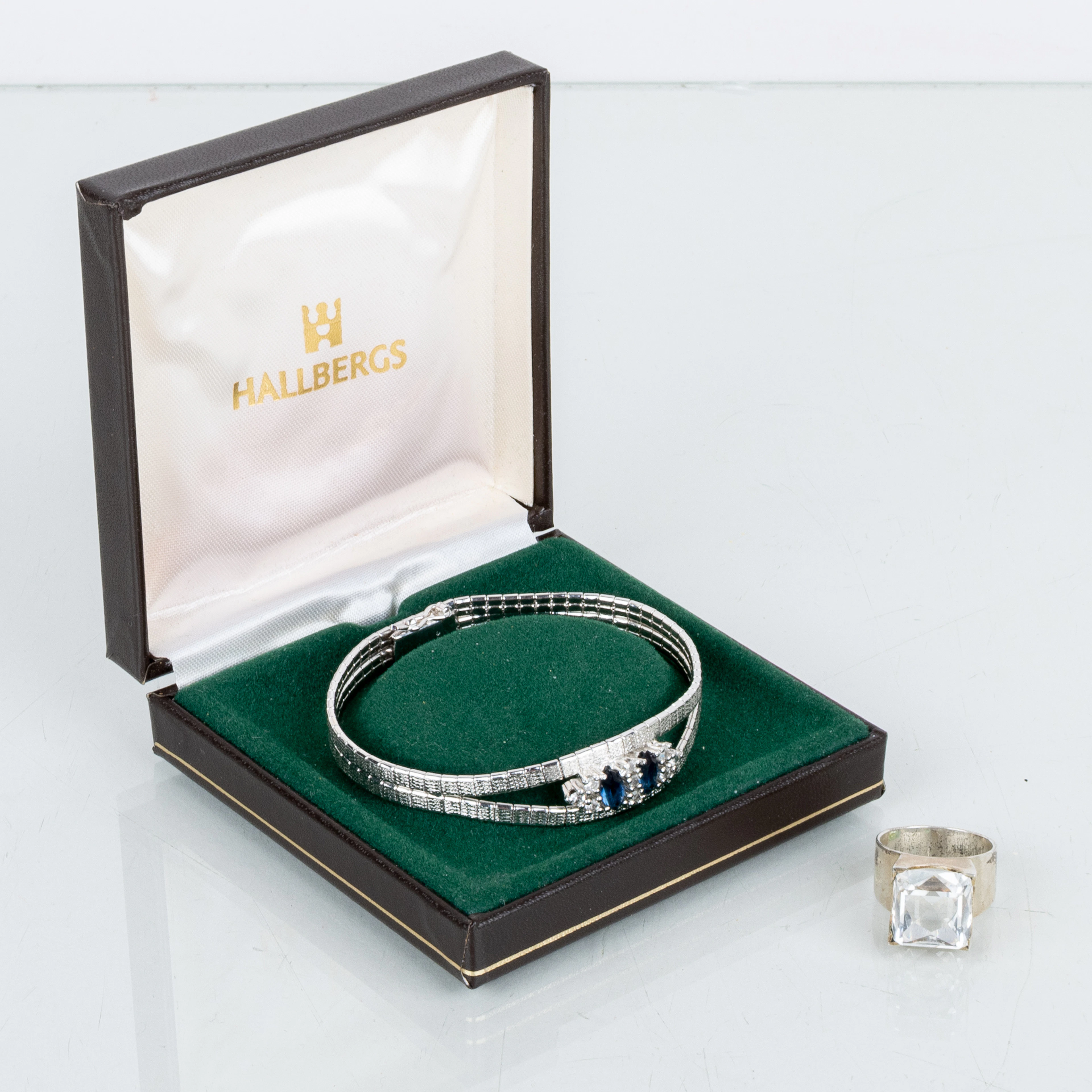 BRACCIALETTI E ANELLI, argento, anni 1900