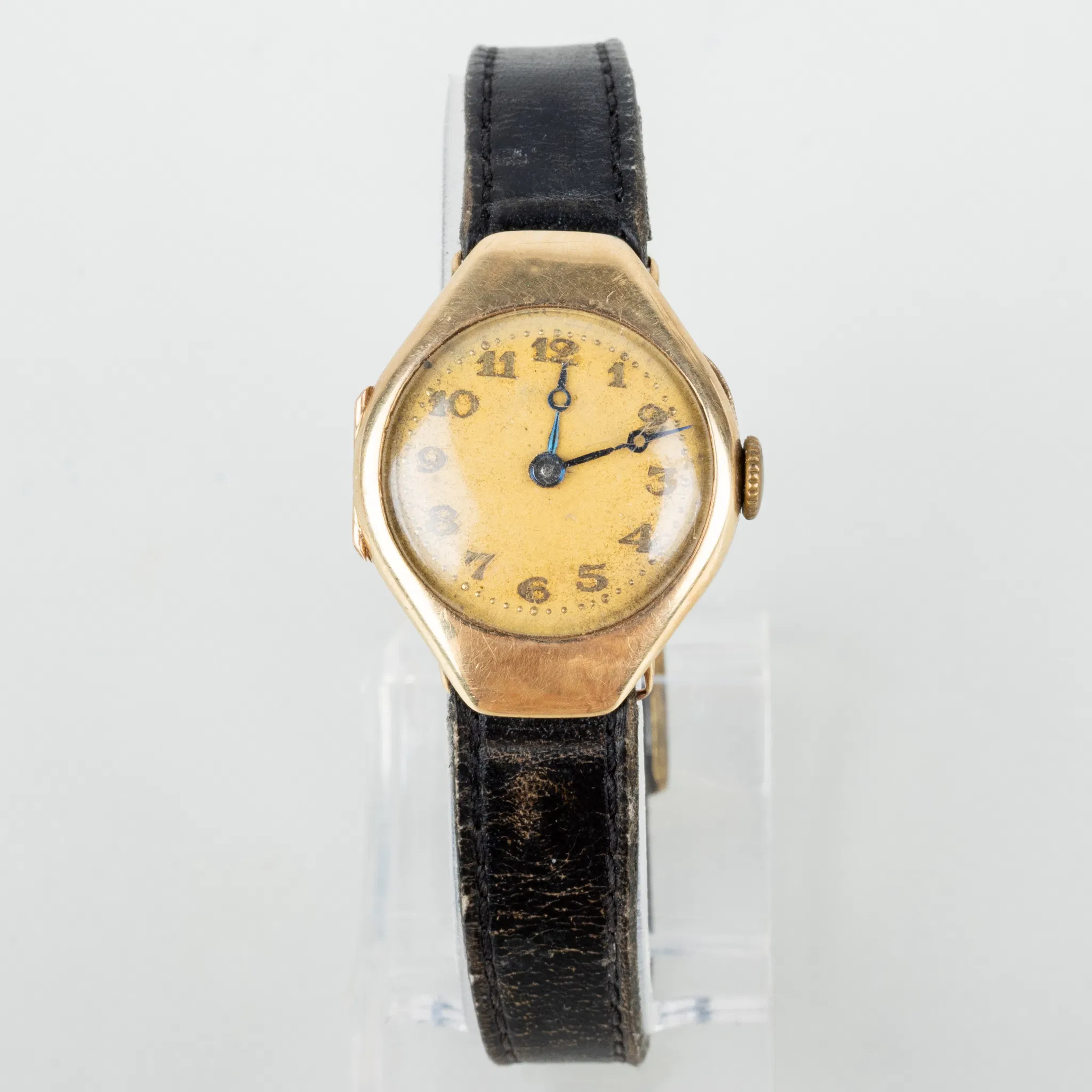 RELOJ de pulsera, oro 14 quilates, mujer, primera mitad del siglo XX